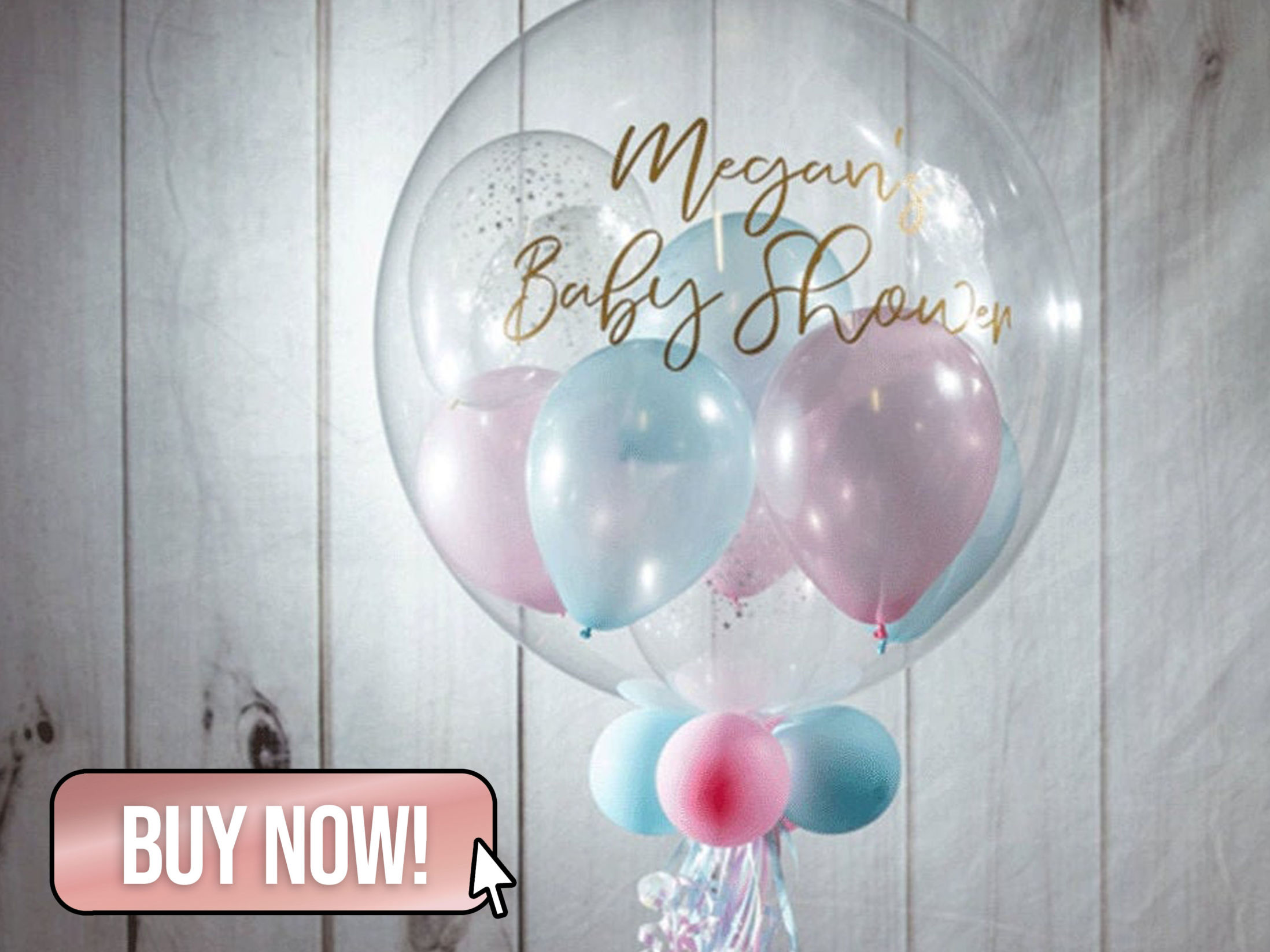 Personalised Baby Shower Balloon