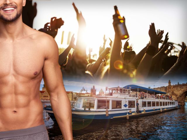 Private River Cruise with Stripper & Unlimited Drinks