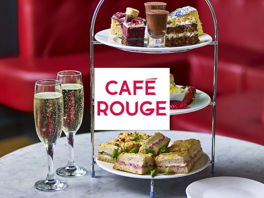 Cafe Rouge Afternoon Tea with Bottomless Prosecco