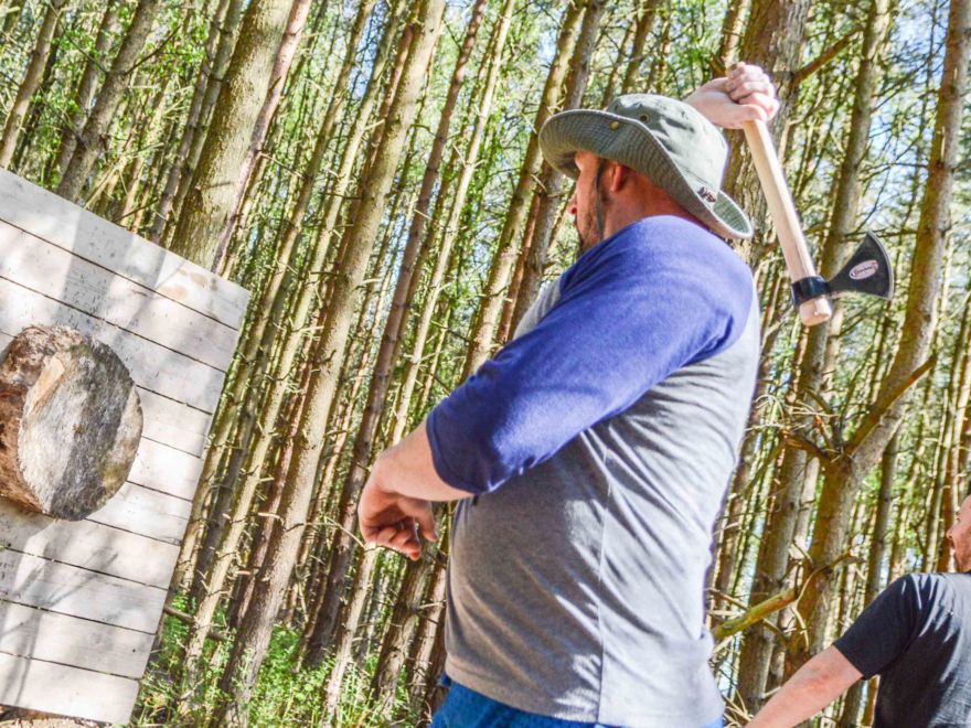 Knife & Axe Throwing Activity Stag Do