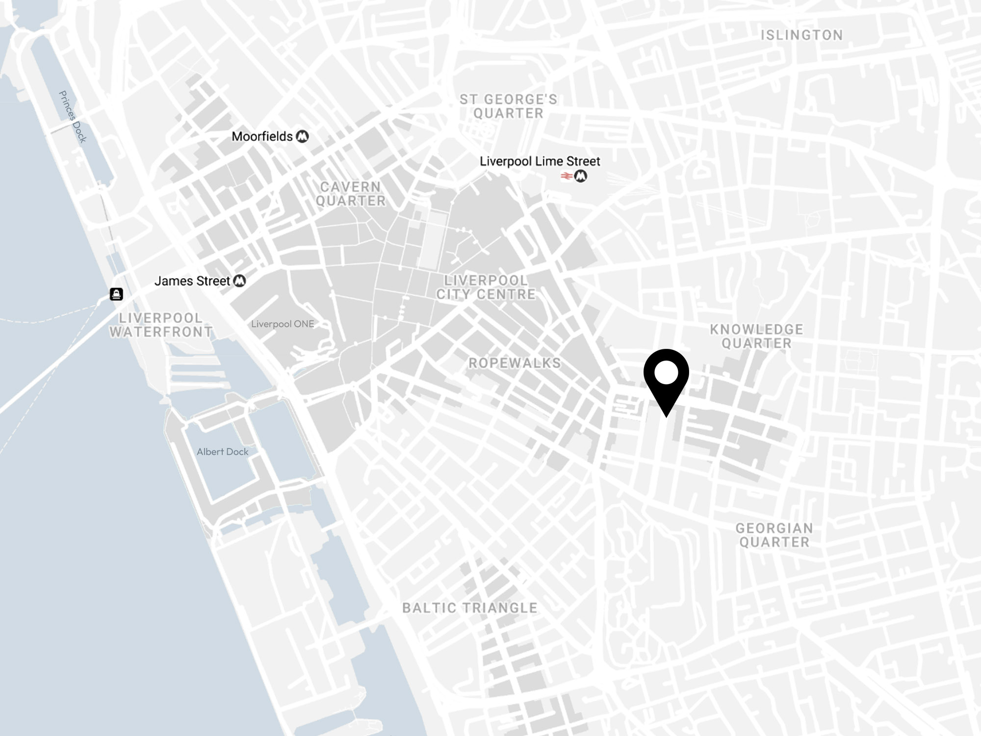 Map - Rodney Street Townhouse