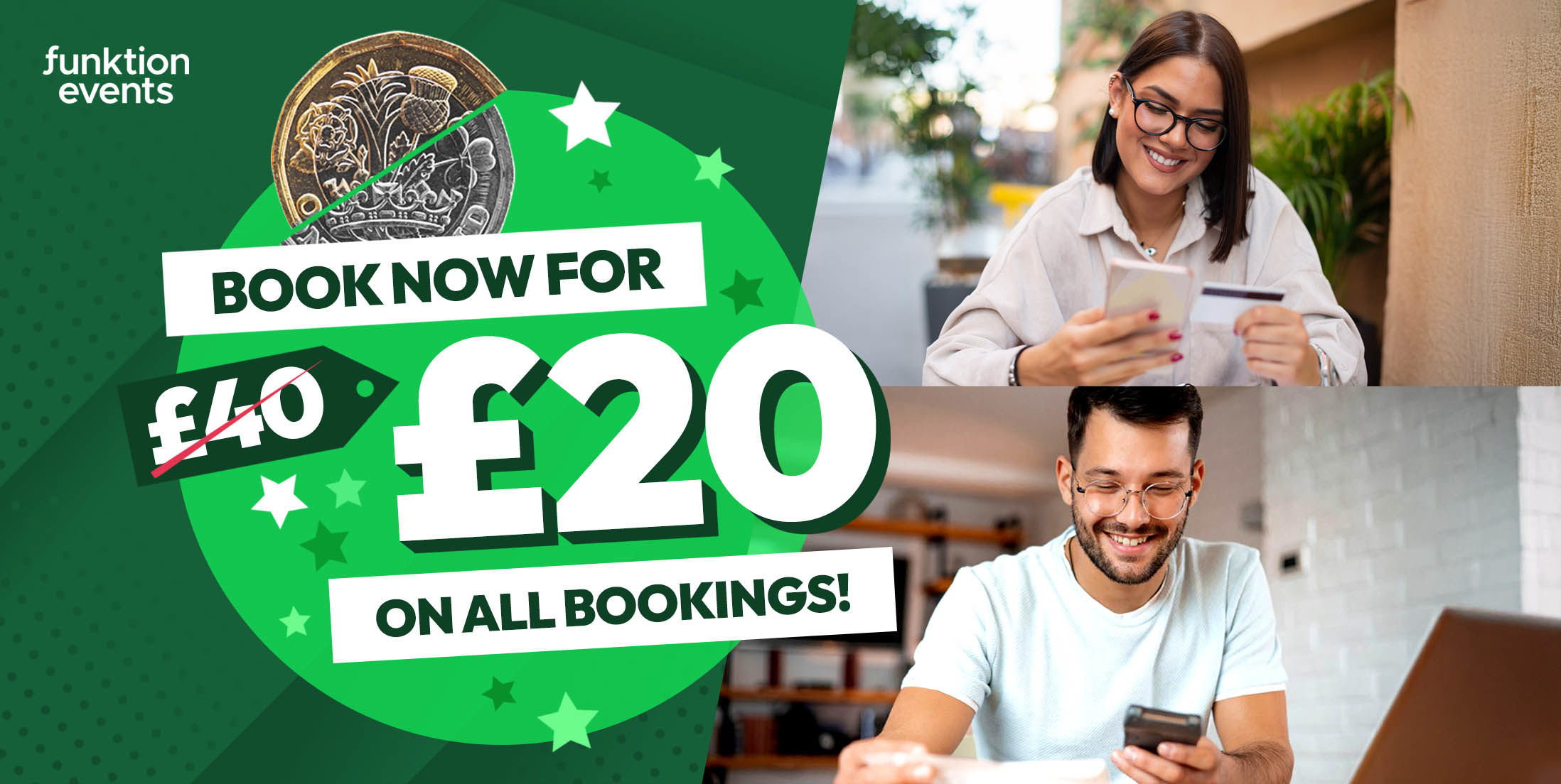 Half Price Deposit Offer