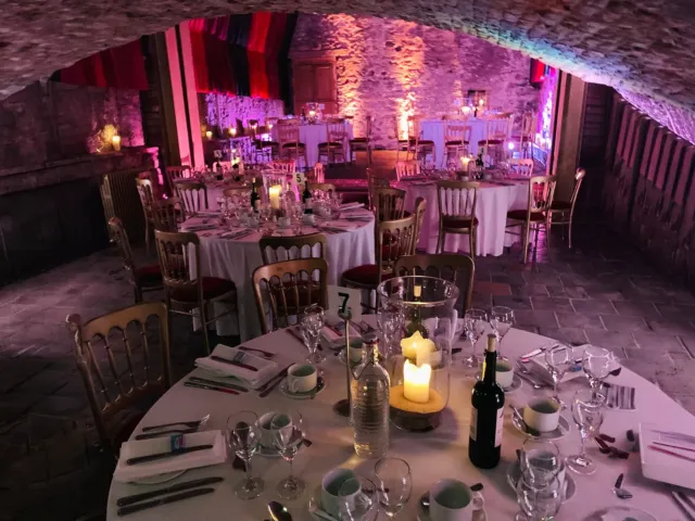 Team building event at The Caves, Edinburgh