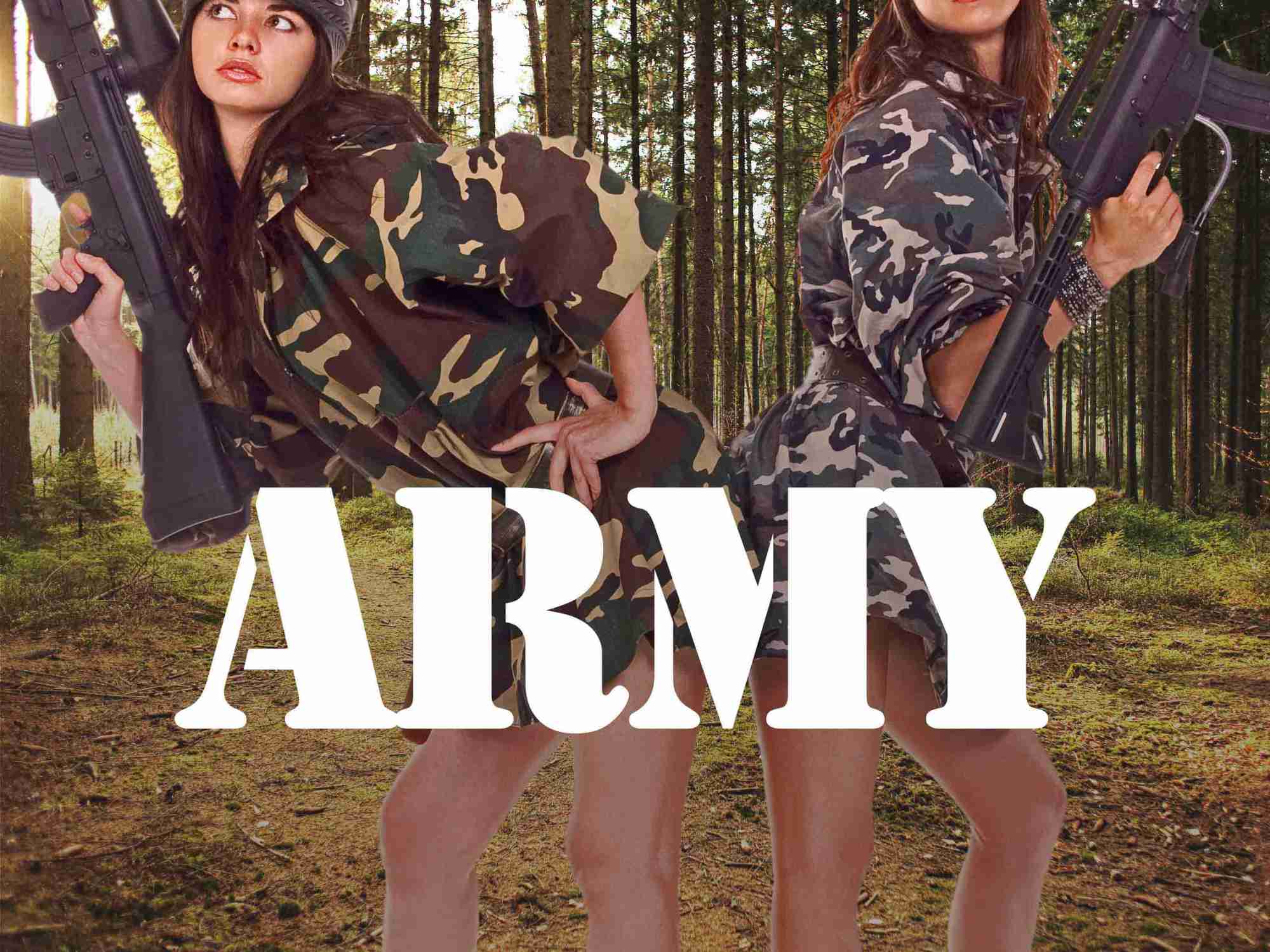 Funny Hen Party Ideas - Themes - Army