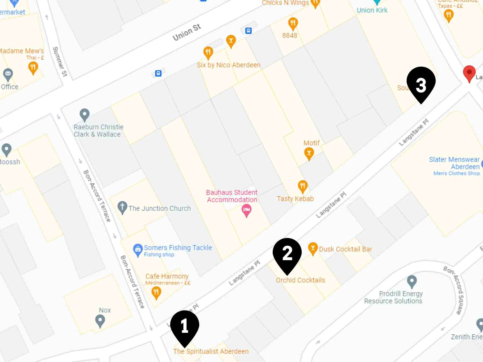 Hen Party Bar Crawl - Langstane Place Aberdeen