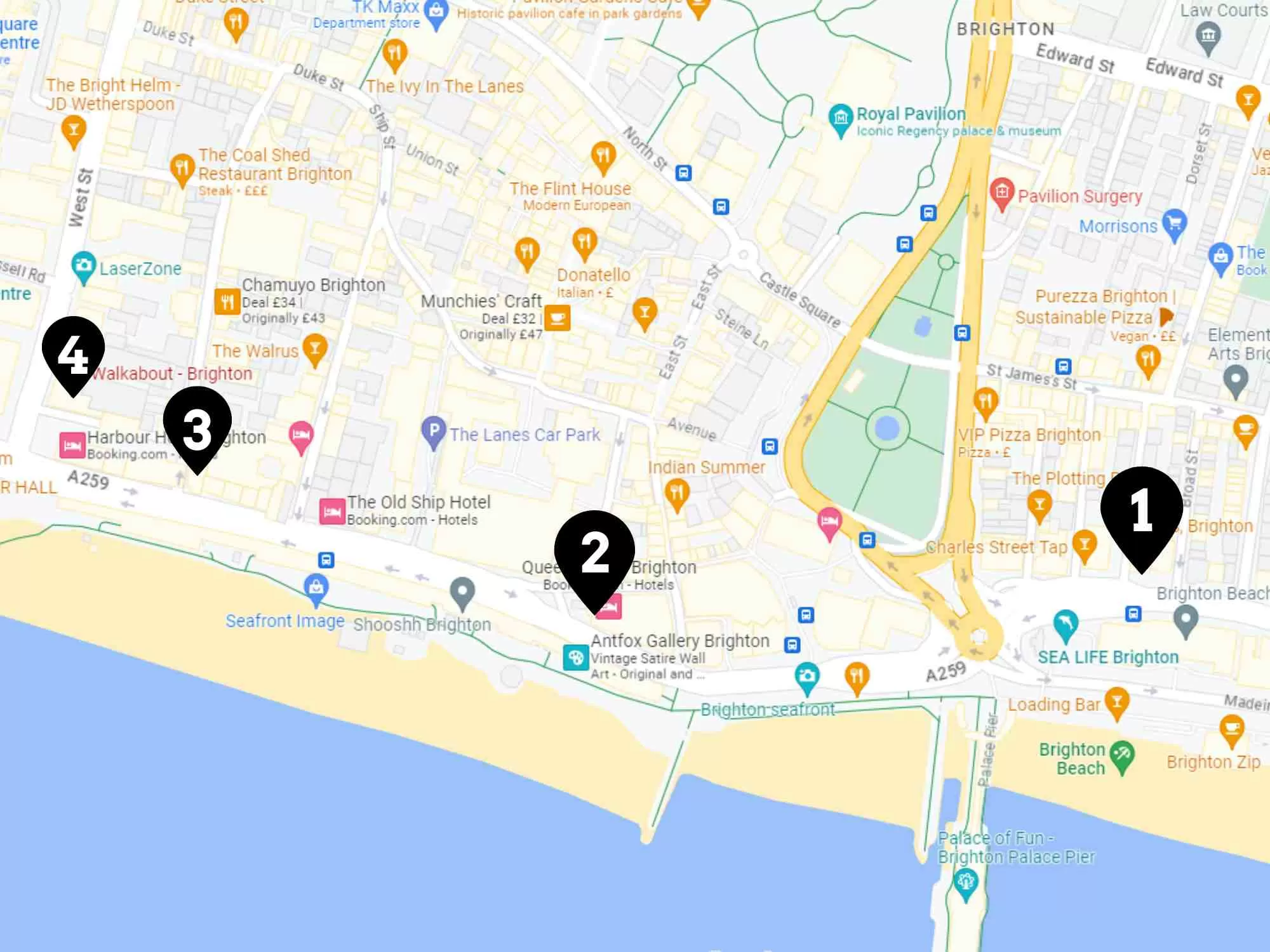 Hen Party Bar Crawl - Brighton's Seafront Brighton