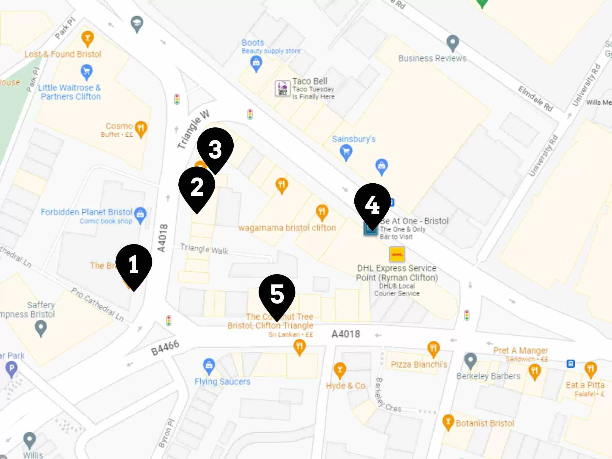 Hen Party Bar Crawl - Clifton Triangle Bristol