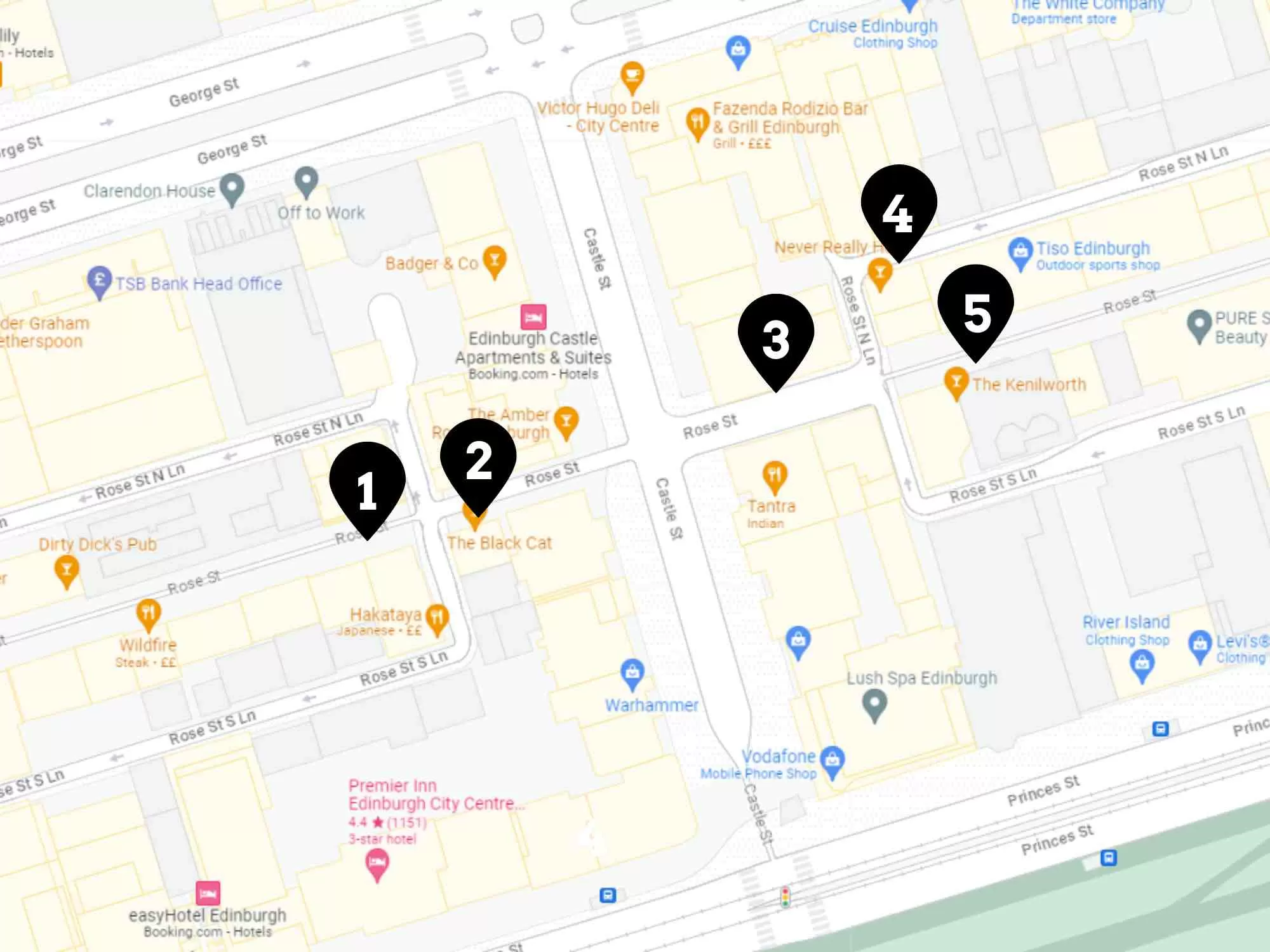 Hen Party Bar Crawl - Rose Street Edinburgh Hen Party Bar Crawl - Rose Street Edinburgh