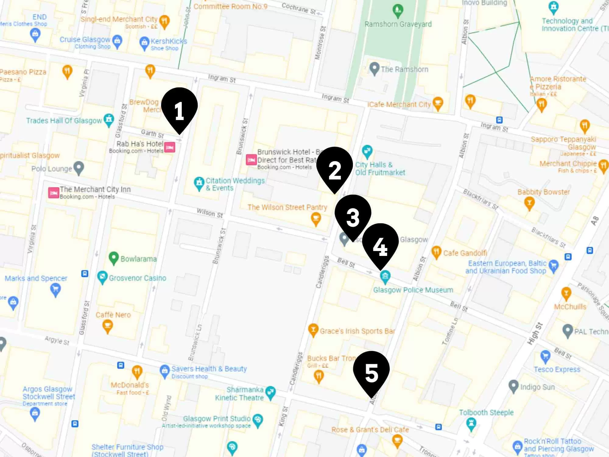 Hen Party Bar Crawl - Merchant City Glasgow