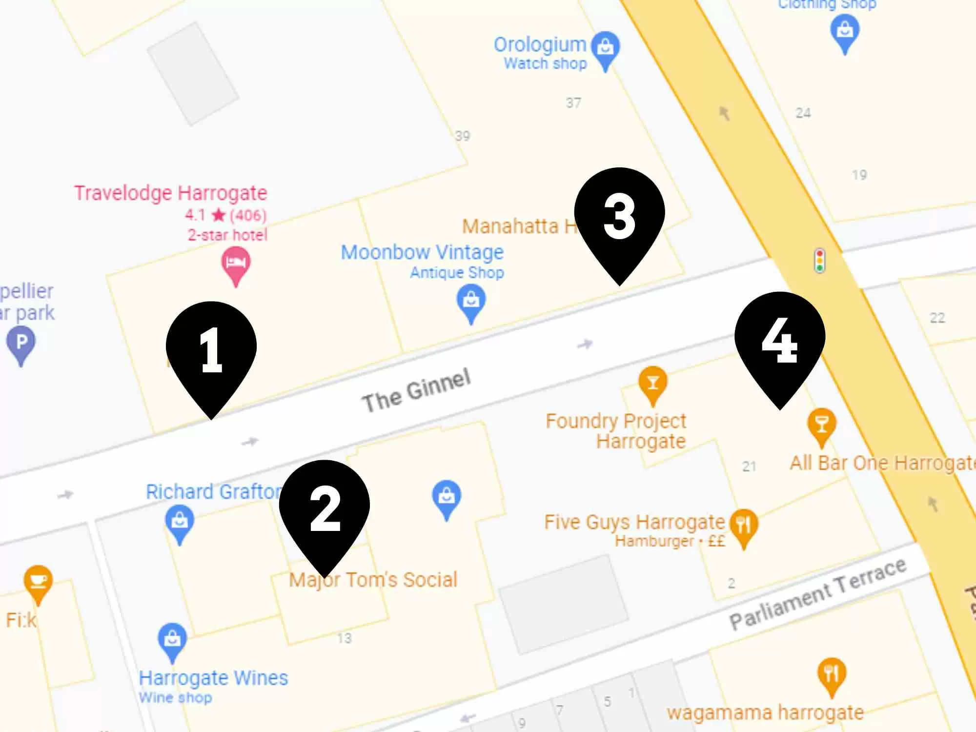 Hen Party Bar Crawl - The Ginnel Harrogate