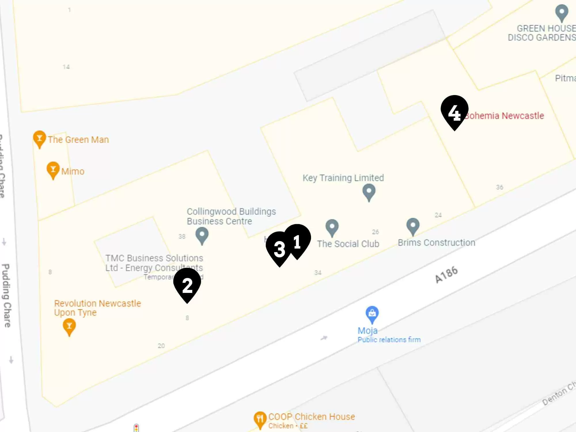 Hen Party Bar Crawl - Diamond Strip Newcastle