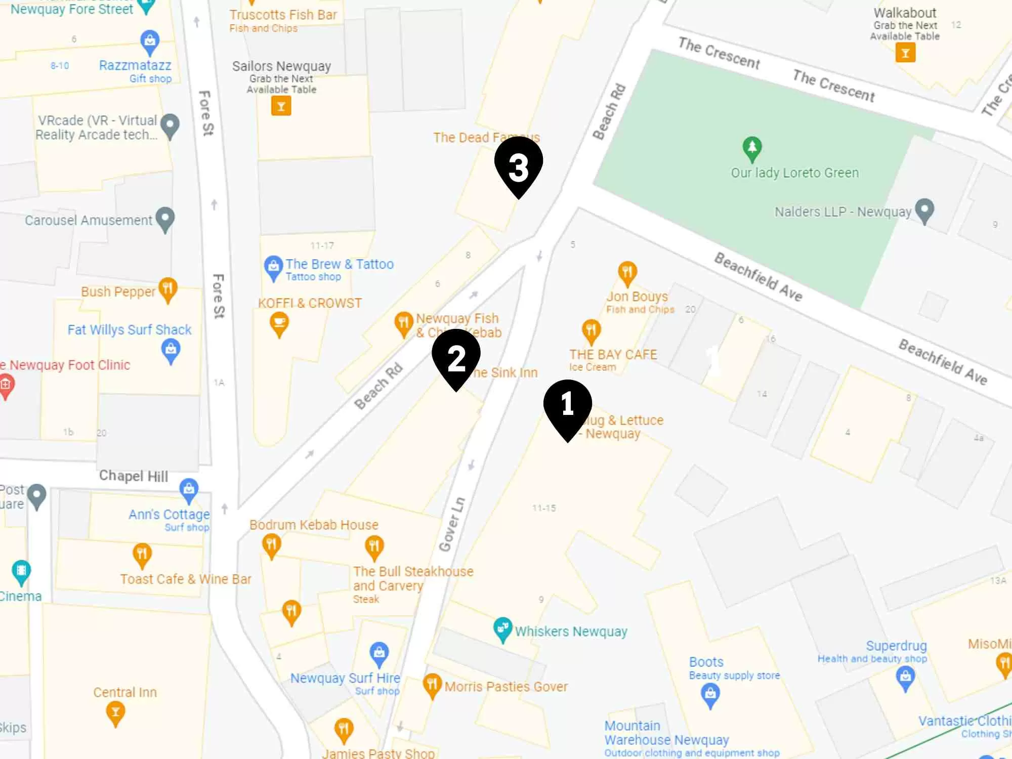 Hen Party Bar Crawl - Beach Road Newquay