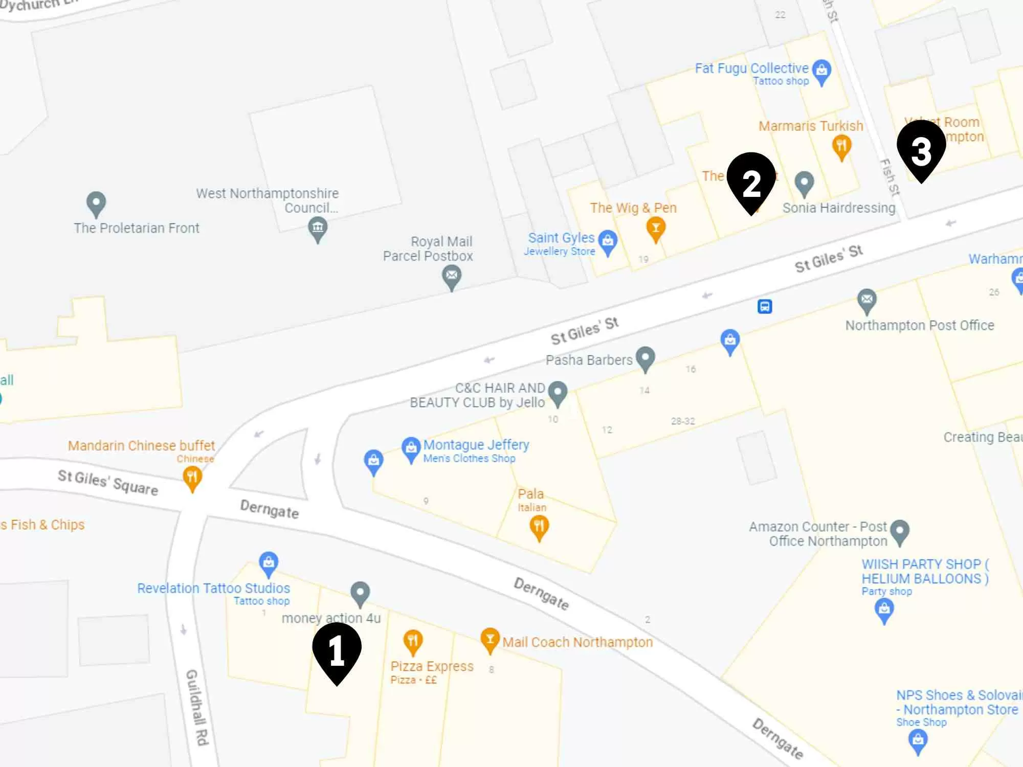 Hen Party Bar Crawl - St Giles Street Northampton