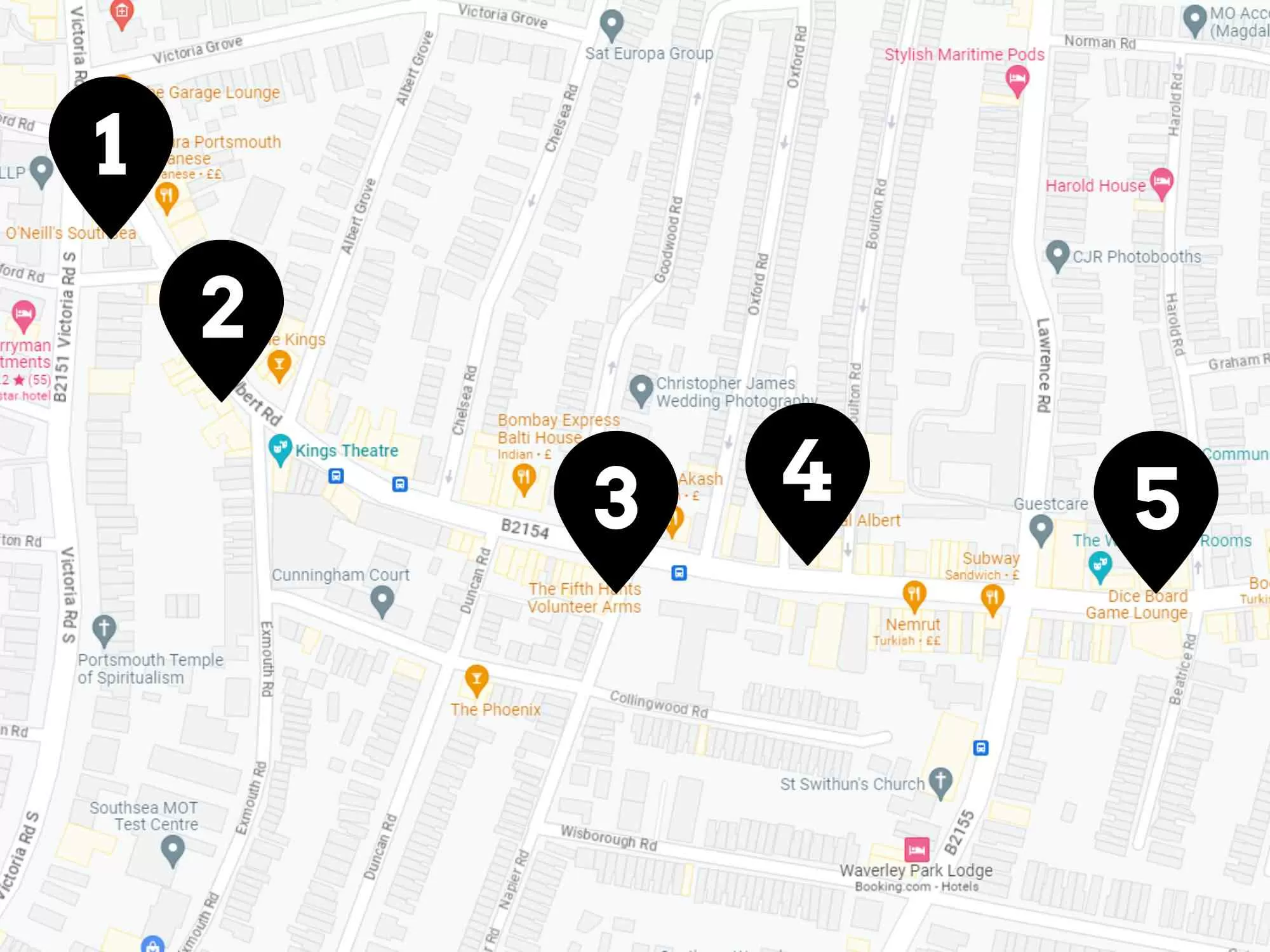 Hen Party Bar Crawl - Albert Road Portsmouth