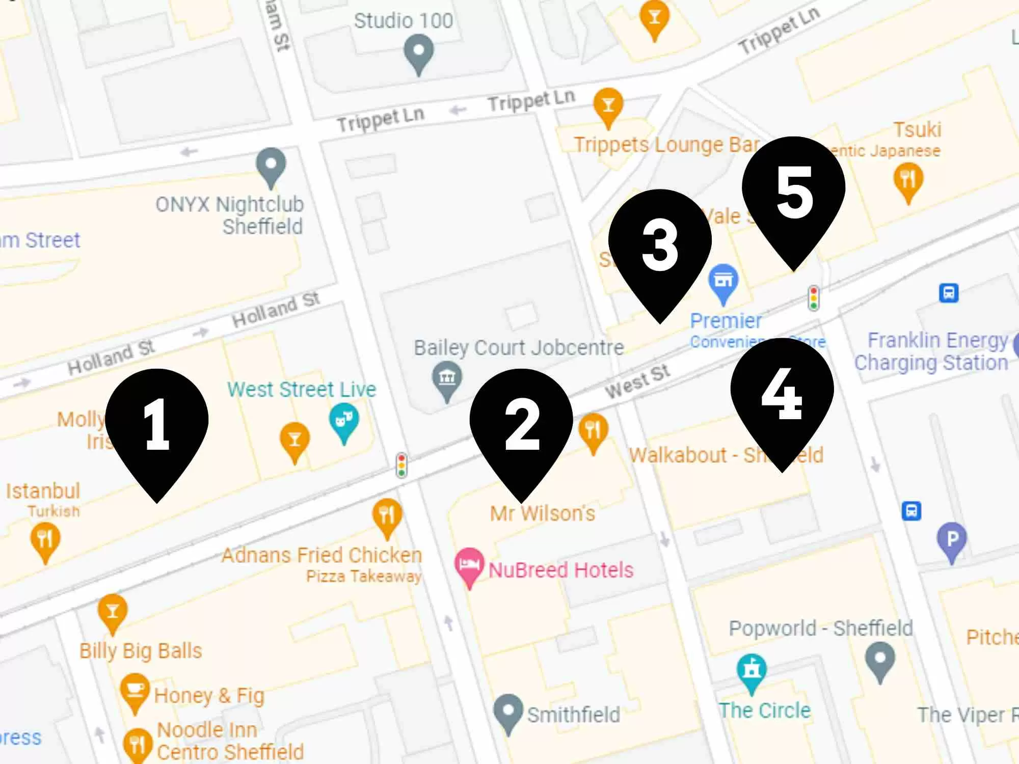 Hen Party Bar Crawl - West Street Sheffield Hen Party Bar Crawl - West Street Sheffield