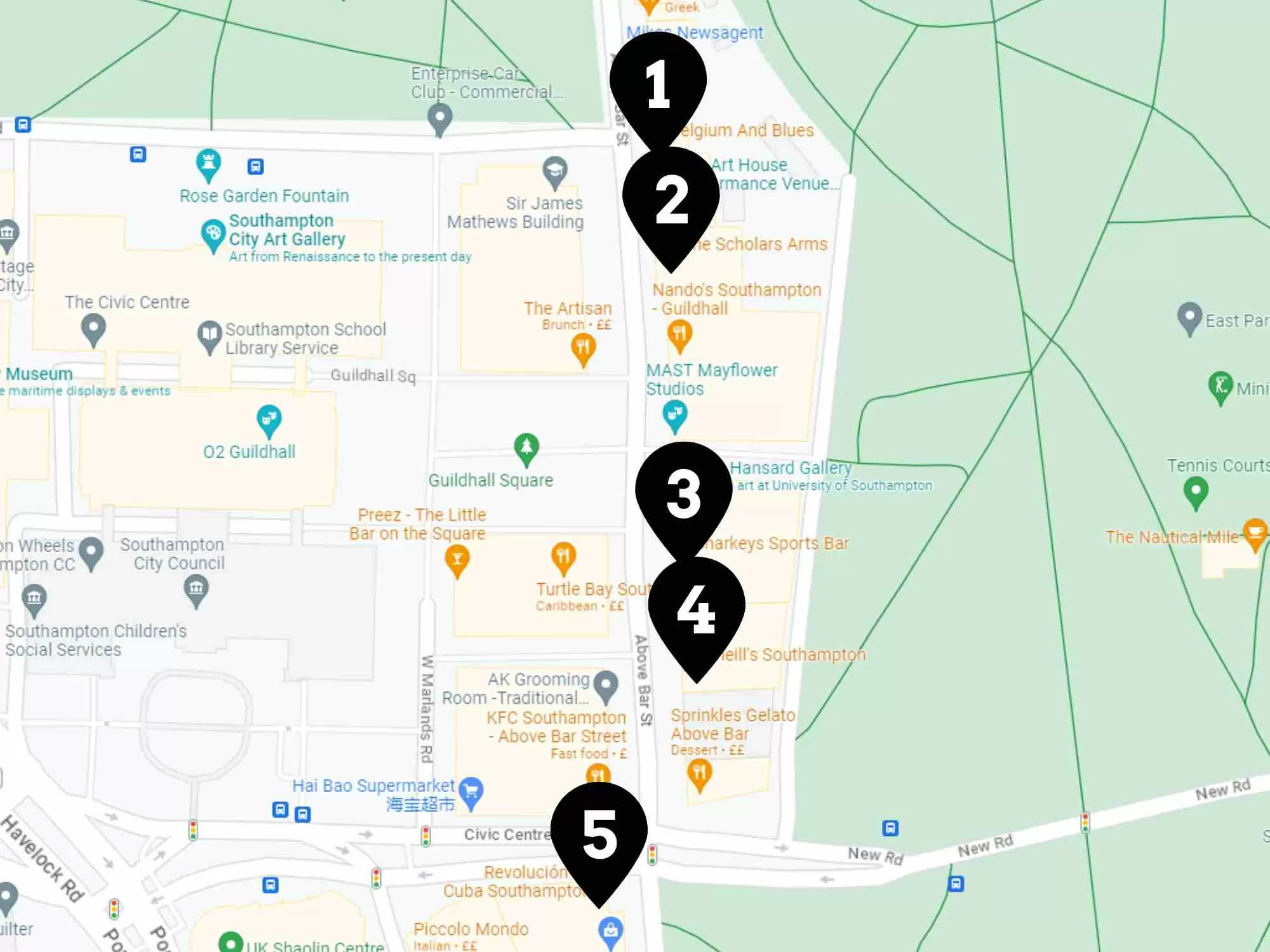 Hen Party Bar Crawl - Guild Hall Square Southampton