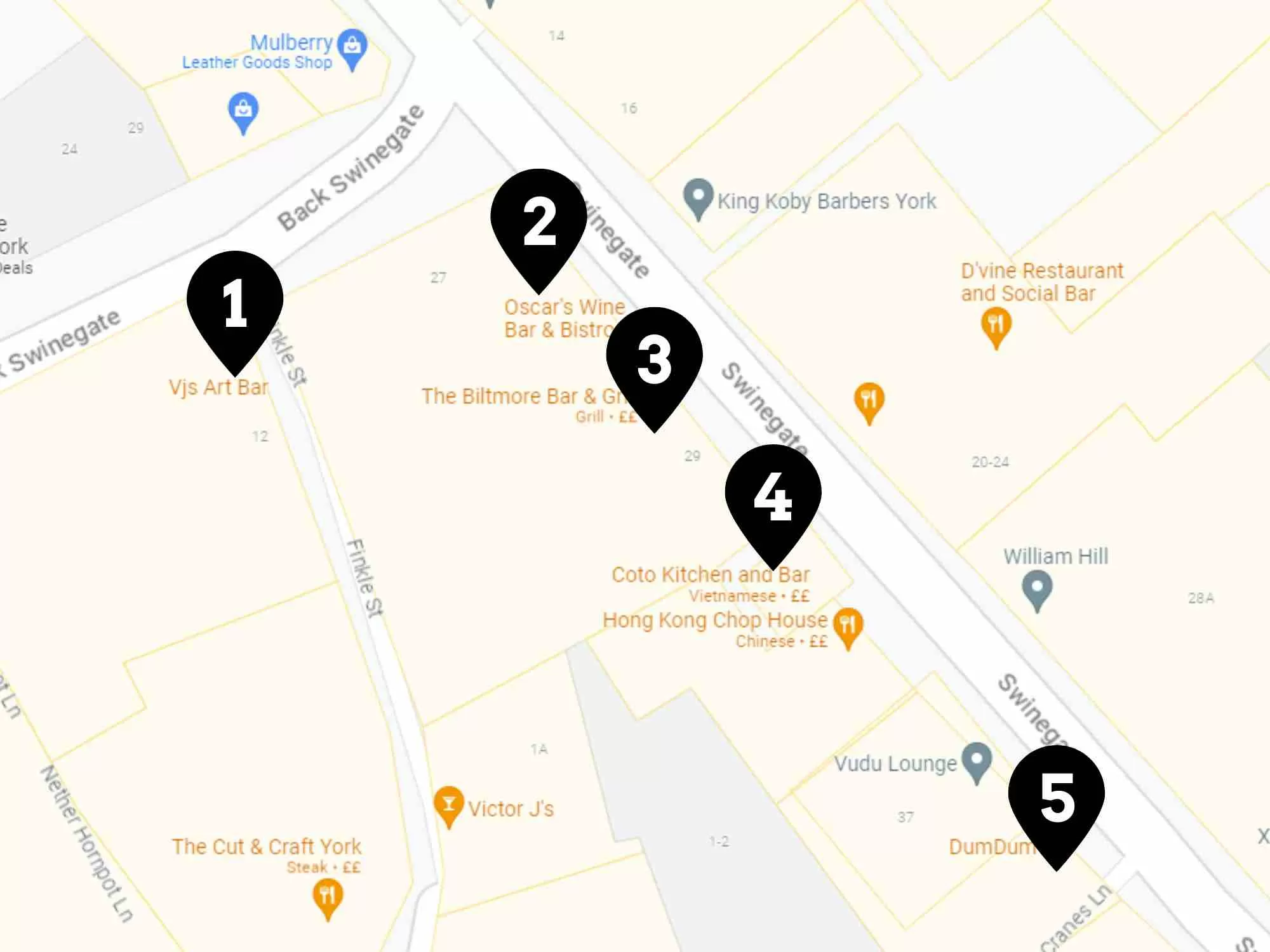 Hen Party Bar Crawl - Swinegate York Hen Party Bar Crawl - Swinegate York