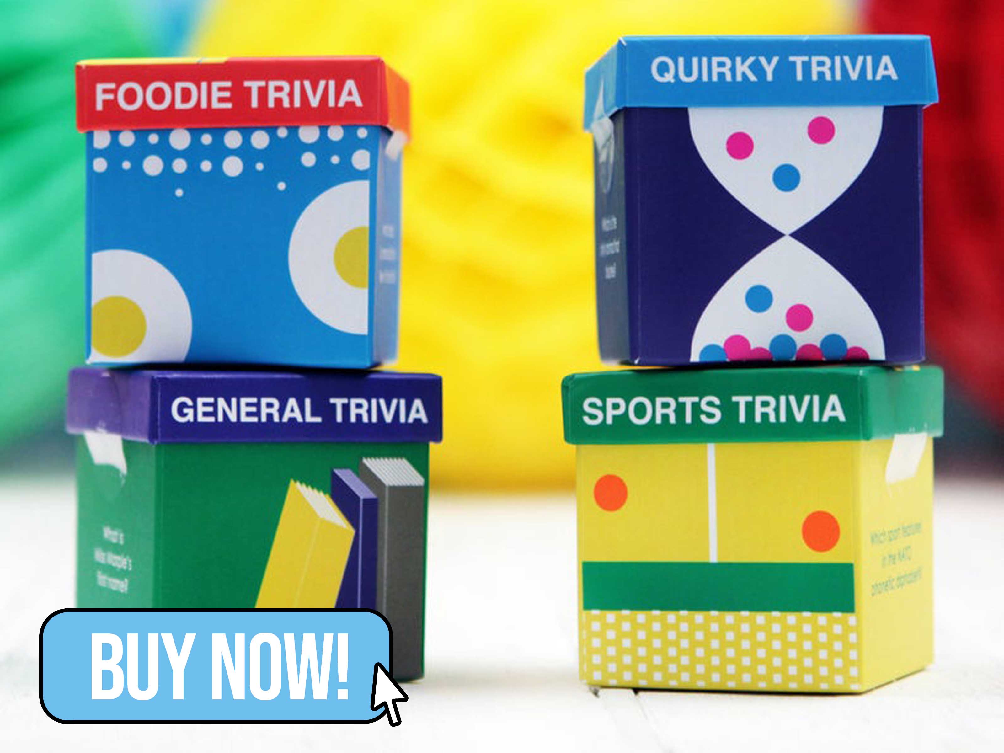 Colourful Box of Themed Trivia