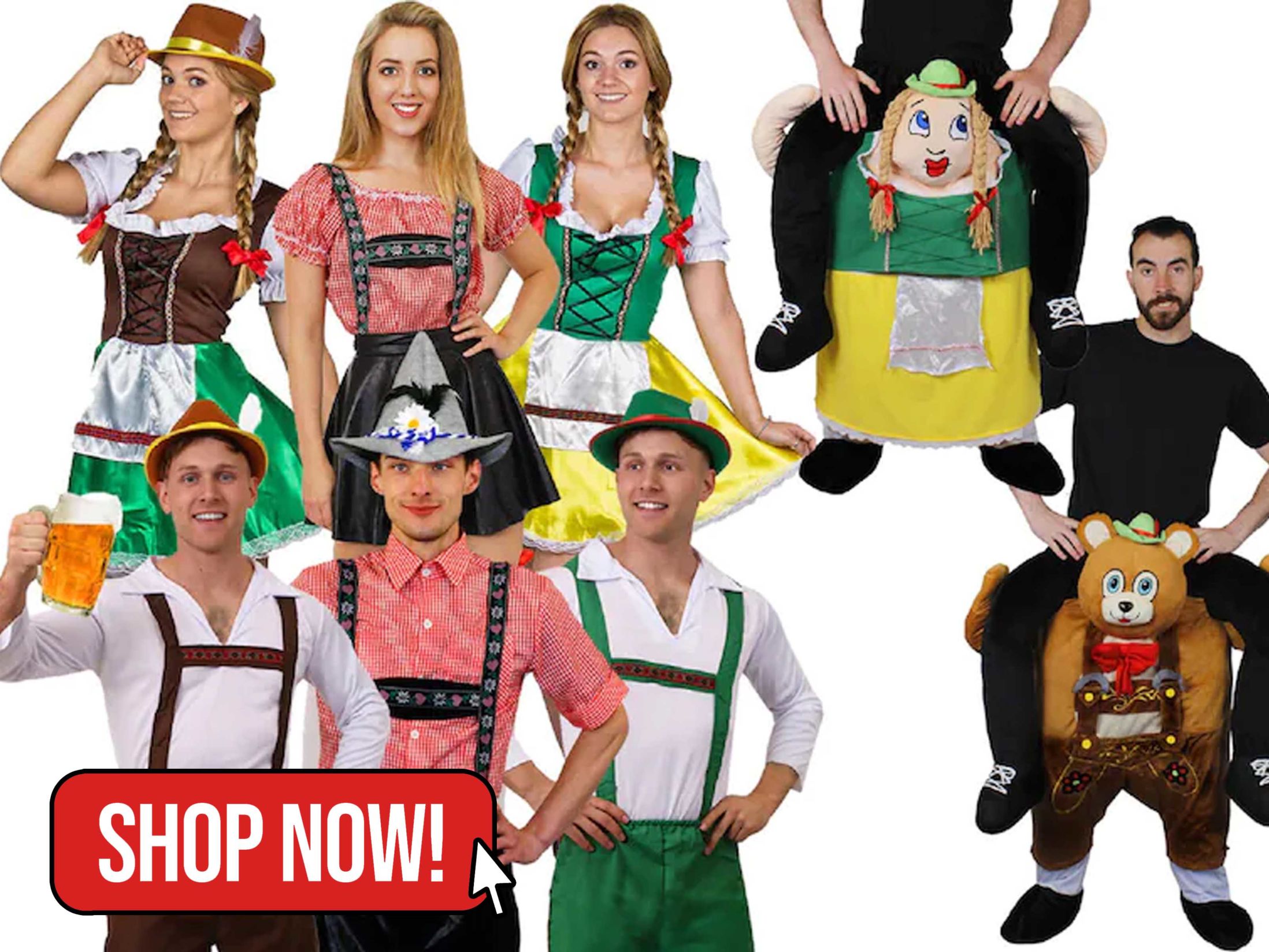 German Bavarian Oktoberfest Costume