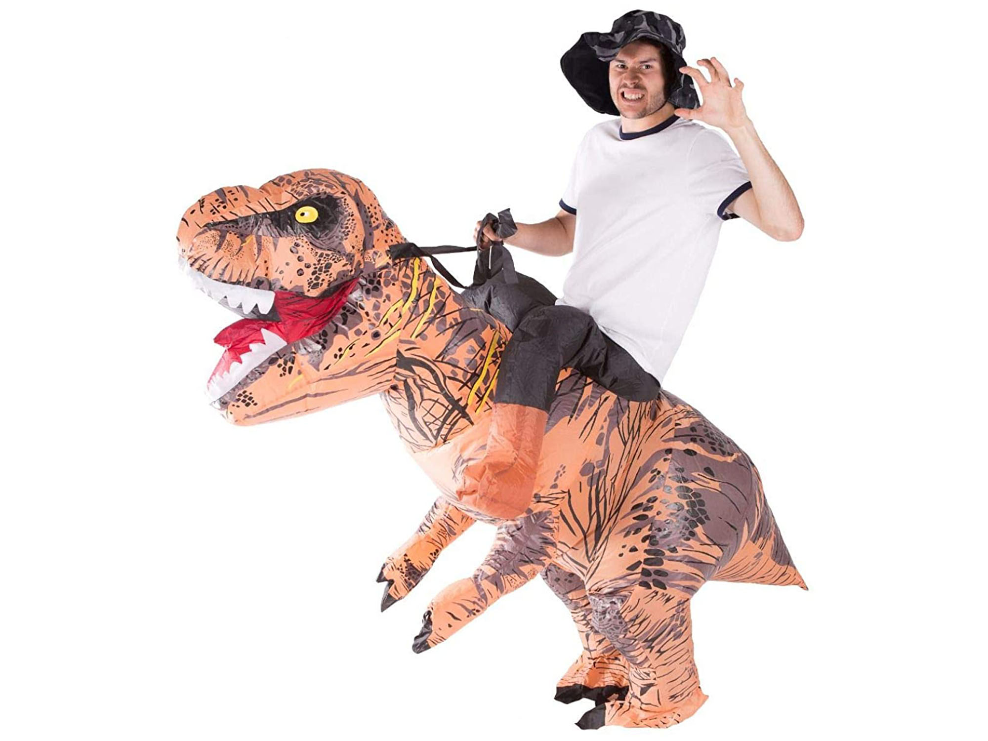 Inflatable Deluxe Dinosaur Riding Costume - Amazon