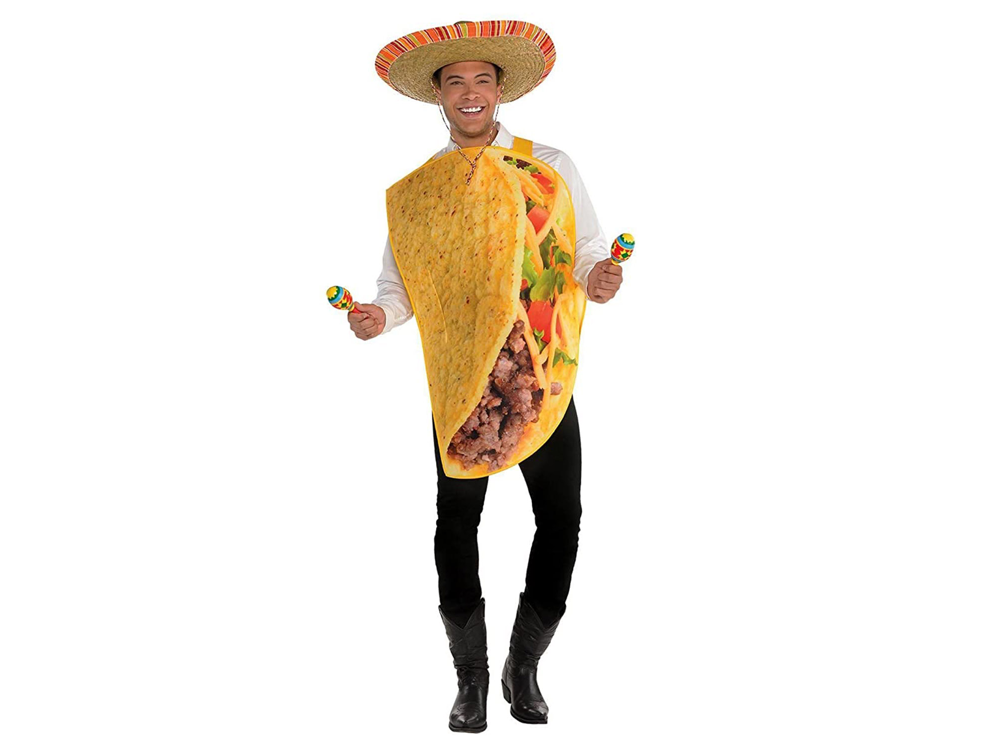 Novelty Mexican Taco Fancy Dress Outfit - Amazon