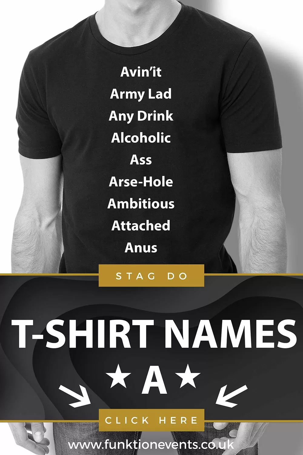 Stag T-Shirt Names 4 Stag T-Shirt Names 4