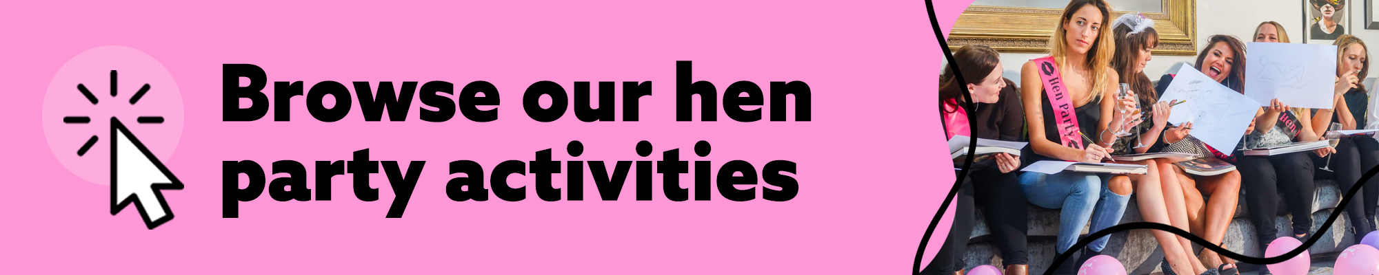 See All of Our Hen Party Activities