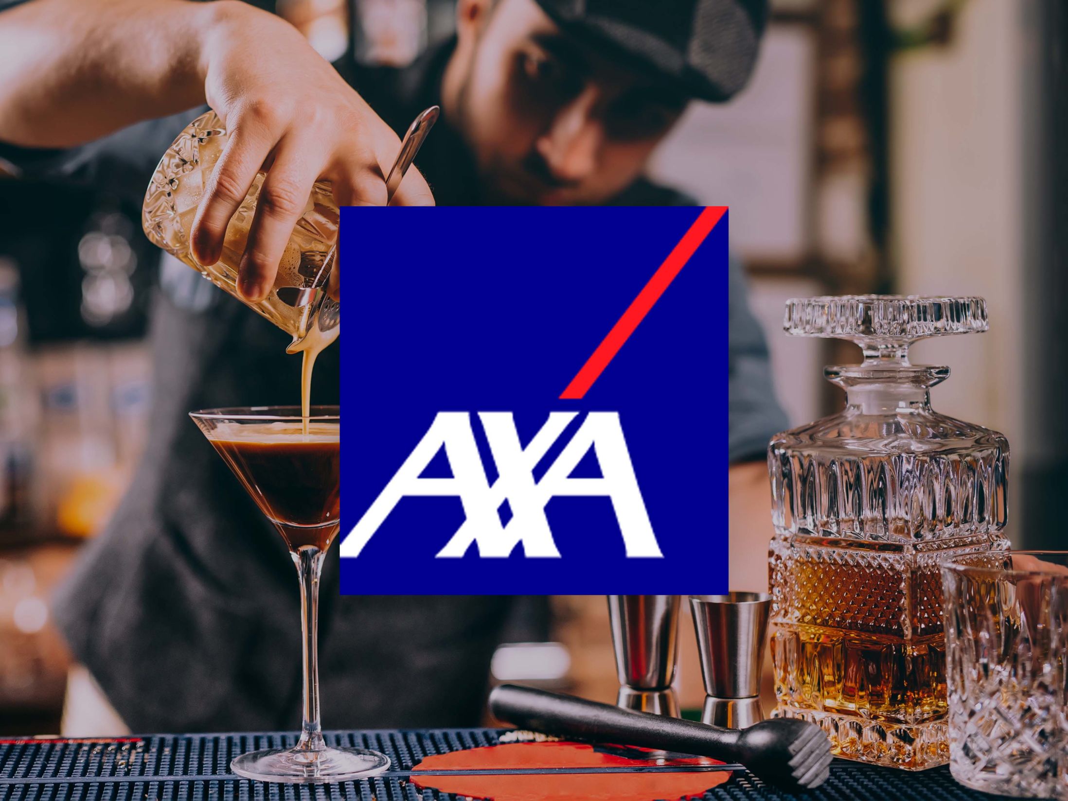 AXA Insurance Virtual Cocktail Making Class