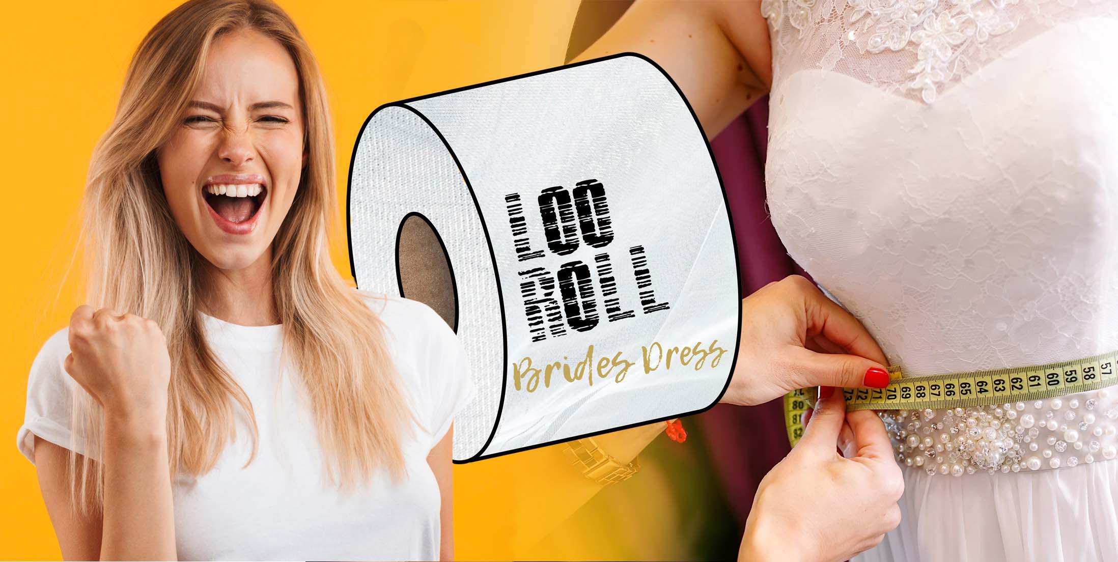 Toilet Paper Wedding Dress Game