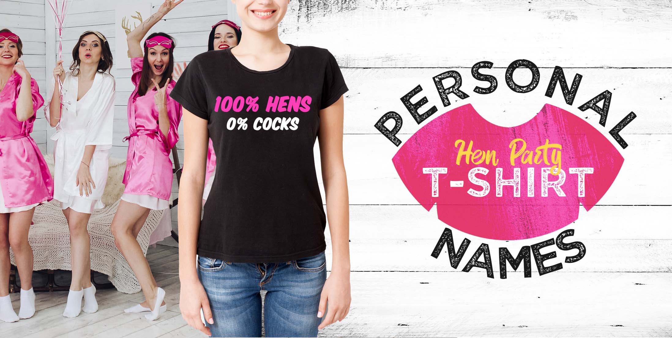 Hen Party T-Shirts Name List | Cheeky, Catchy, Naughty & Fun!