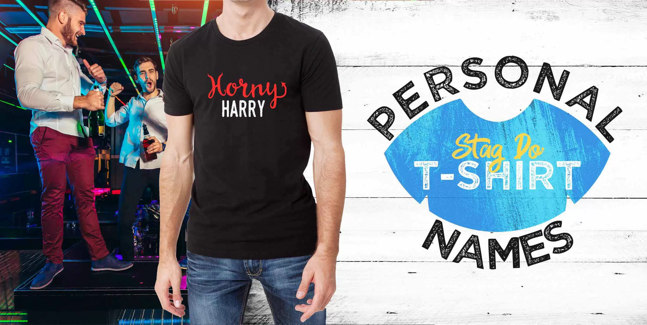 Stag Do T-shirt Nicknames & Phrases