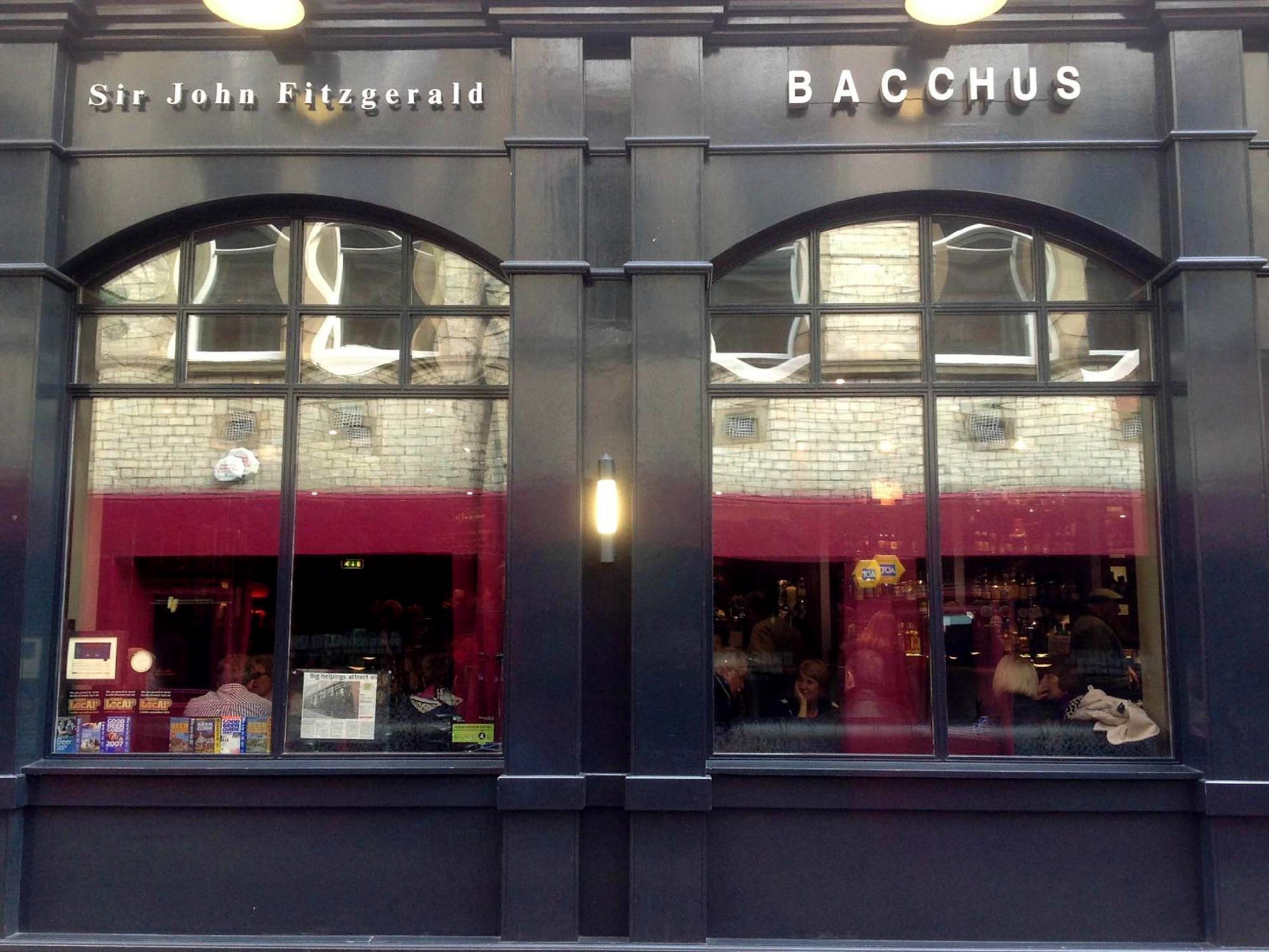 Best Pubs in Newcastle - Bacchus Pub
