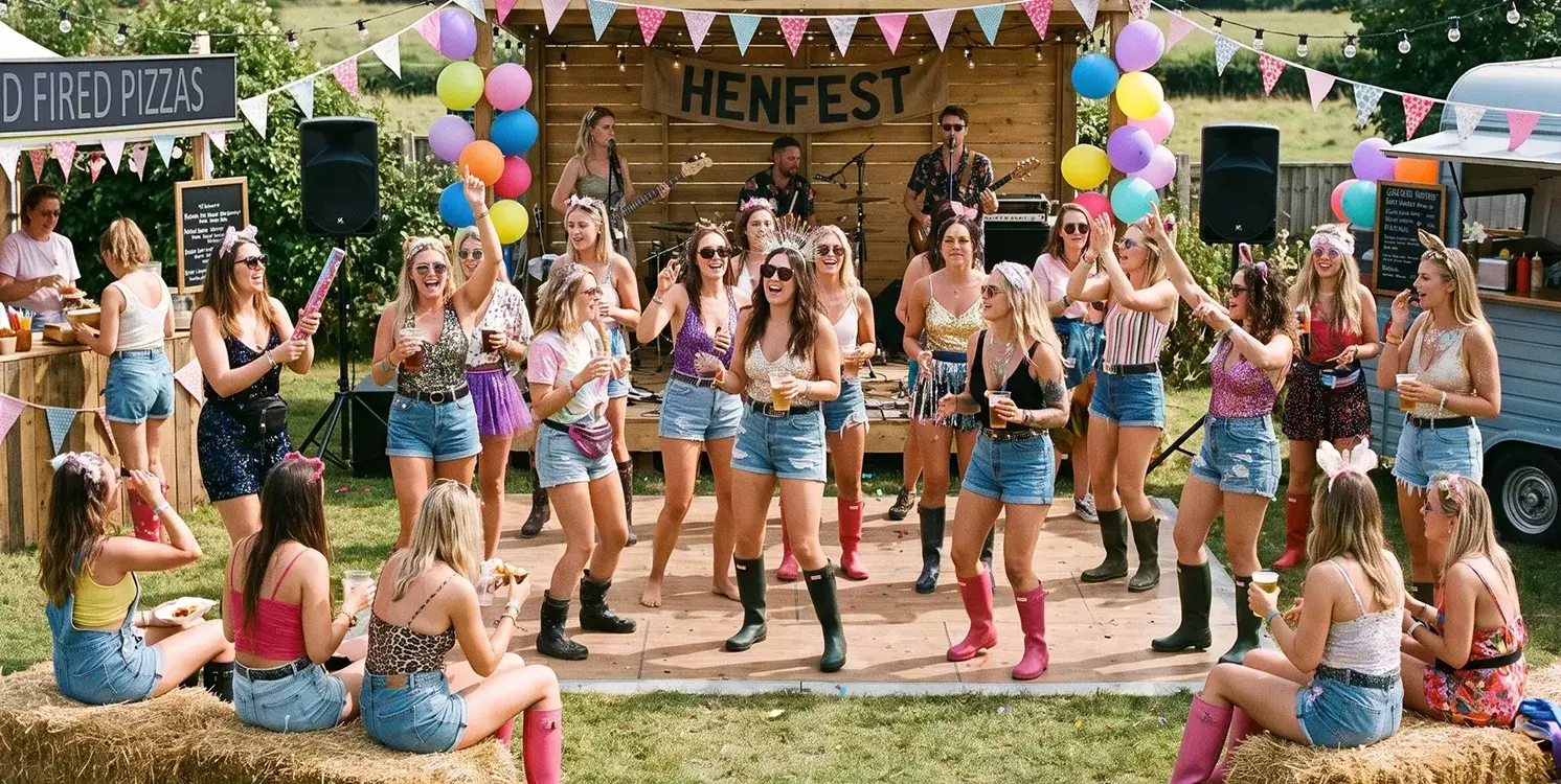 Fabulous Festival Hen Party Ideas - HenFest