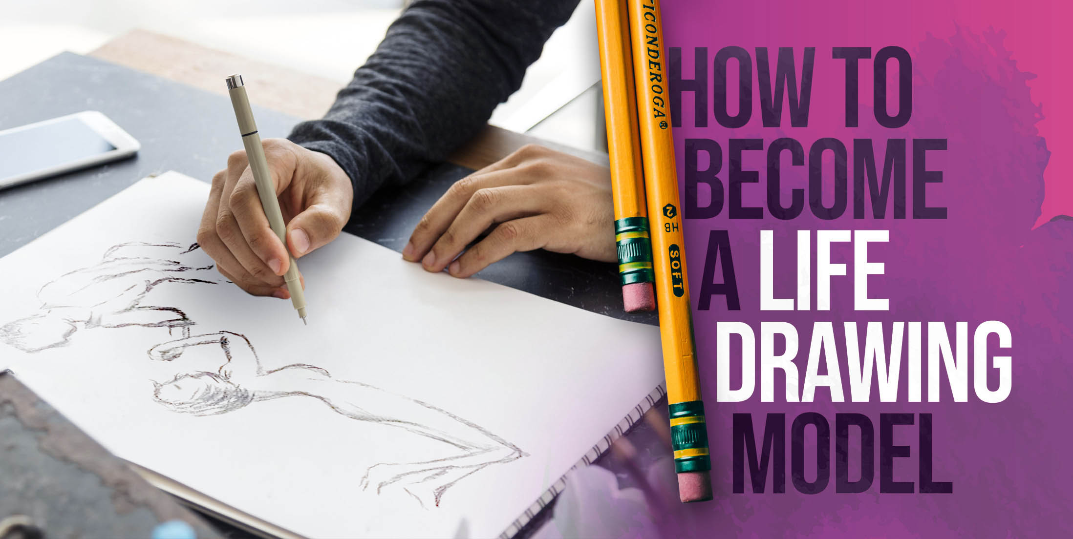 How to Become a Life Drawing Model