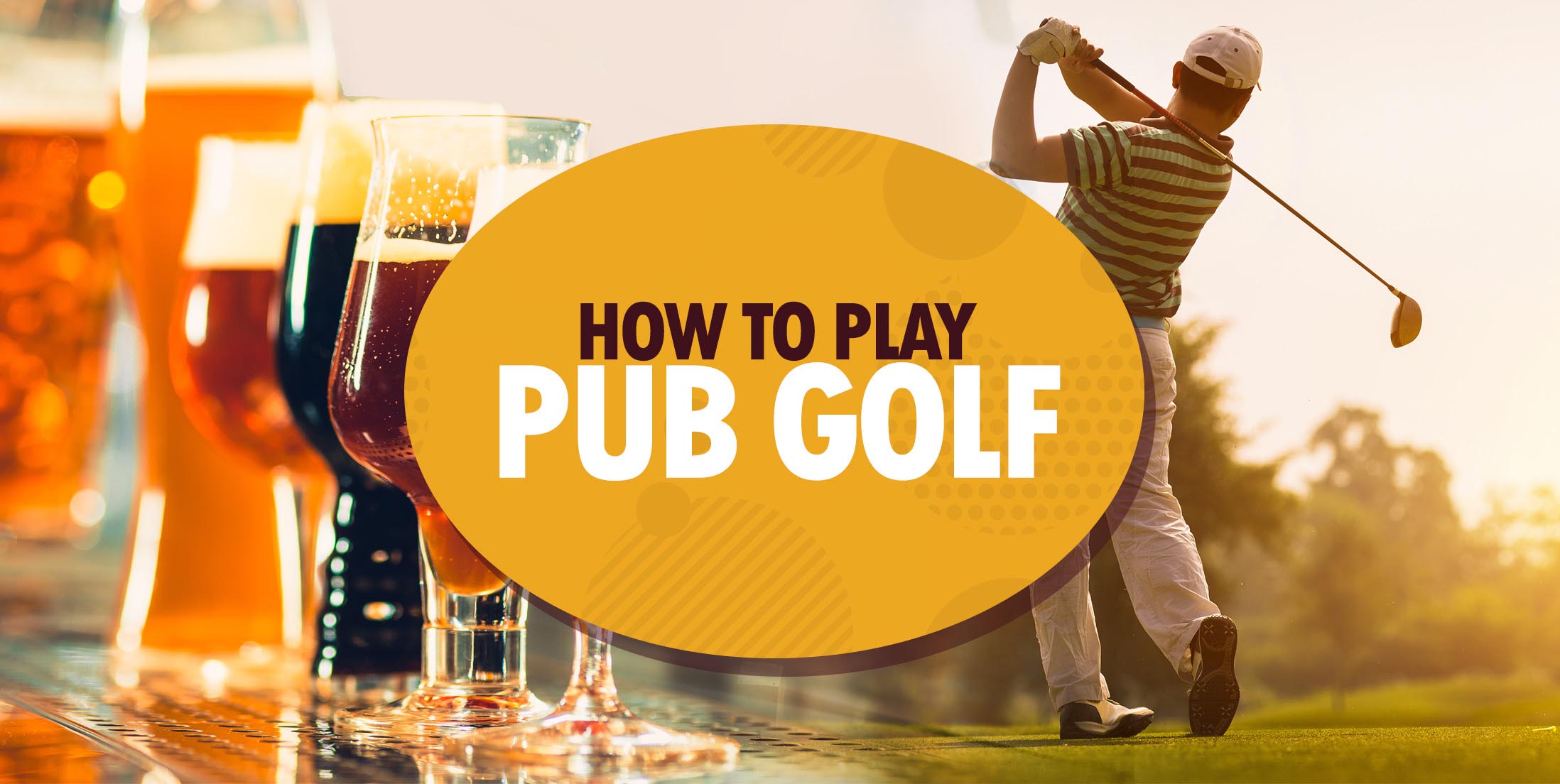 Pub Golf Drinking Game Popular Drinking Games