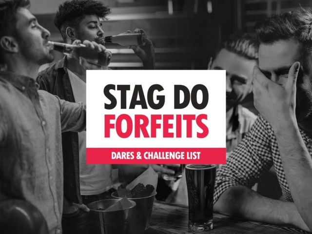 Stag Do Forfeits List