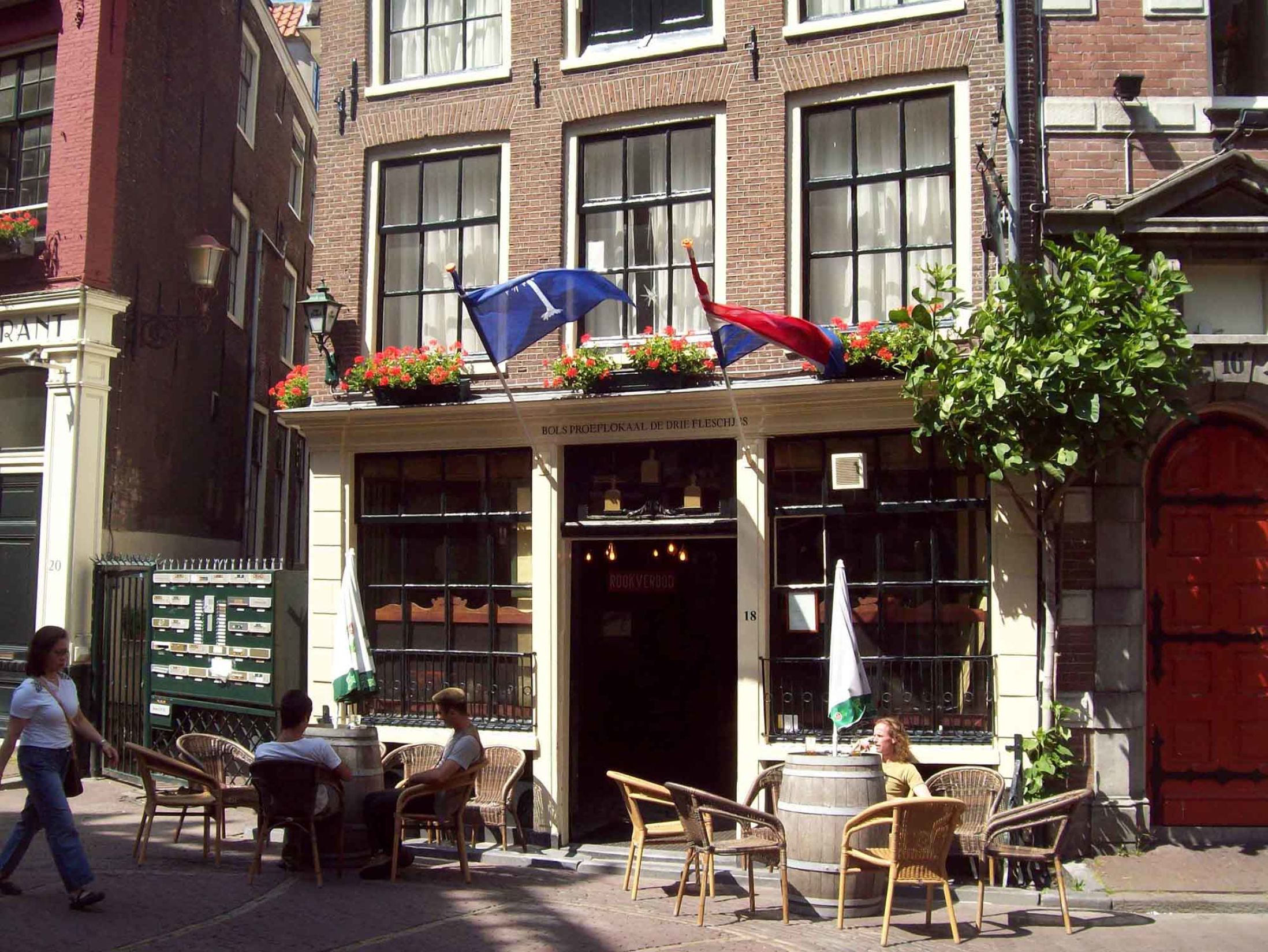 Best Bars in Amsterdam - De Drie Fleshjes  