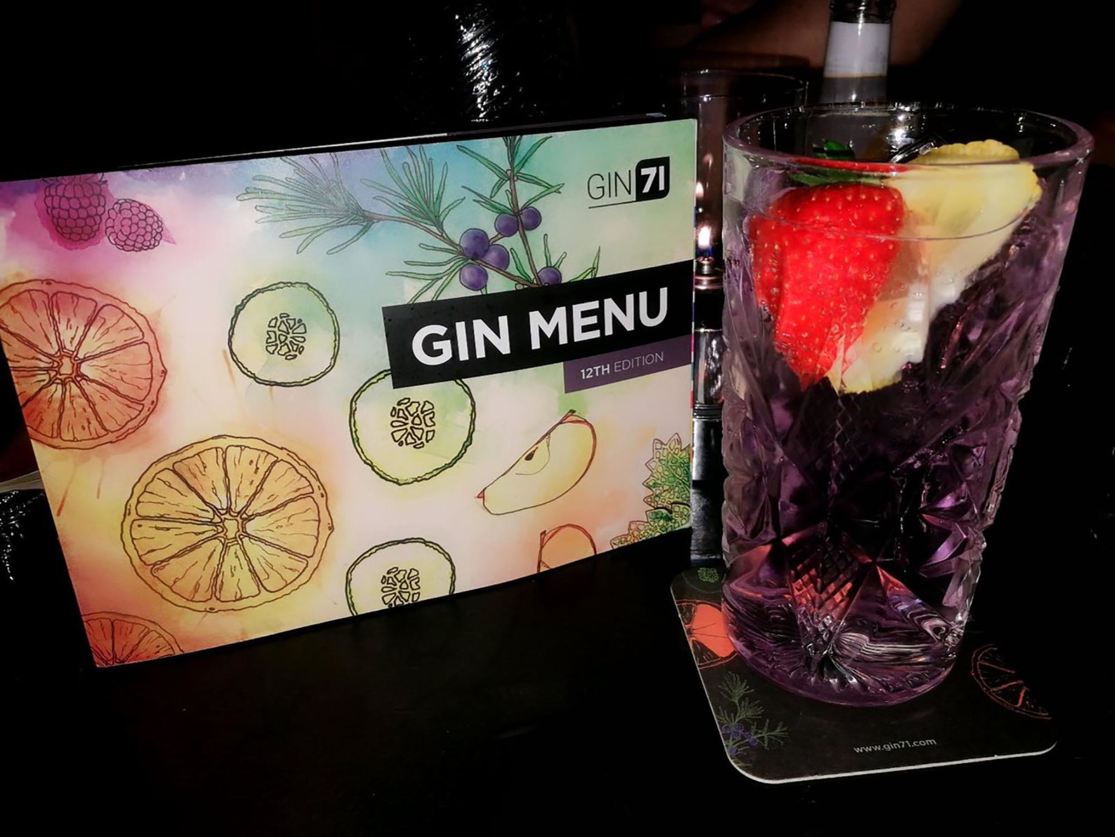 Best Bars in Glasgow - Gin 71 Glasgow