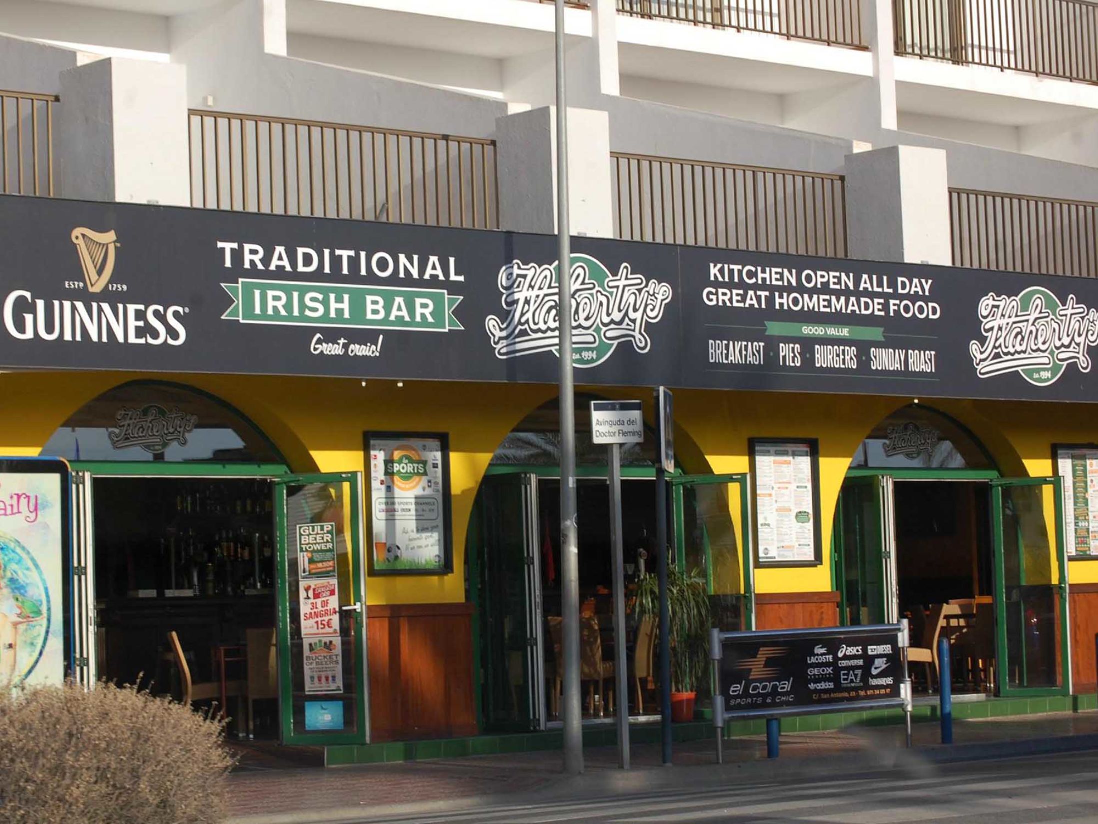 Best Bars in Ibiza - Flaherty's Irish Bar