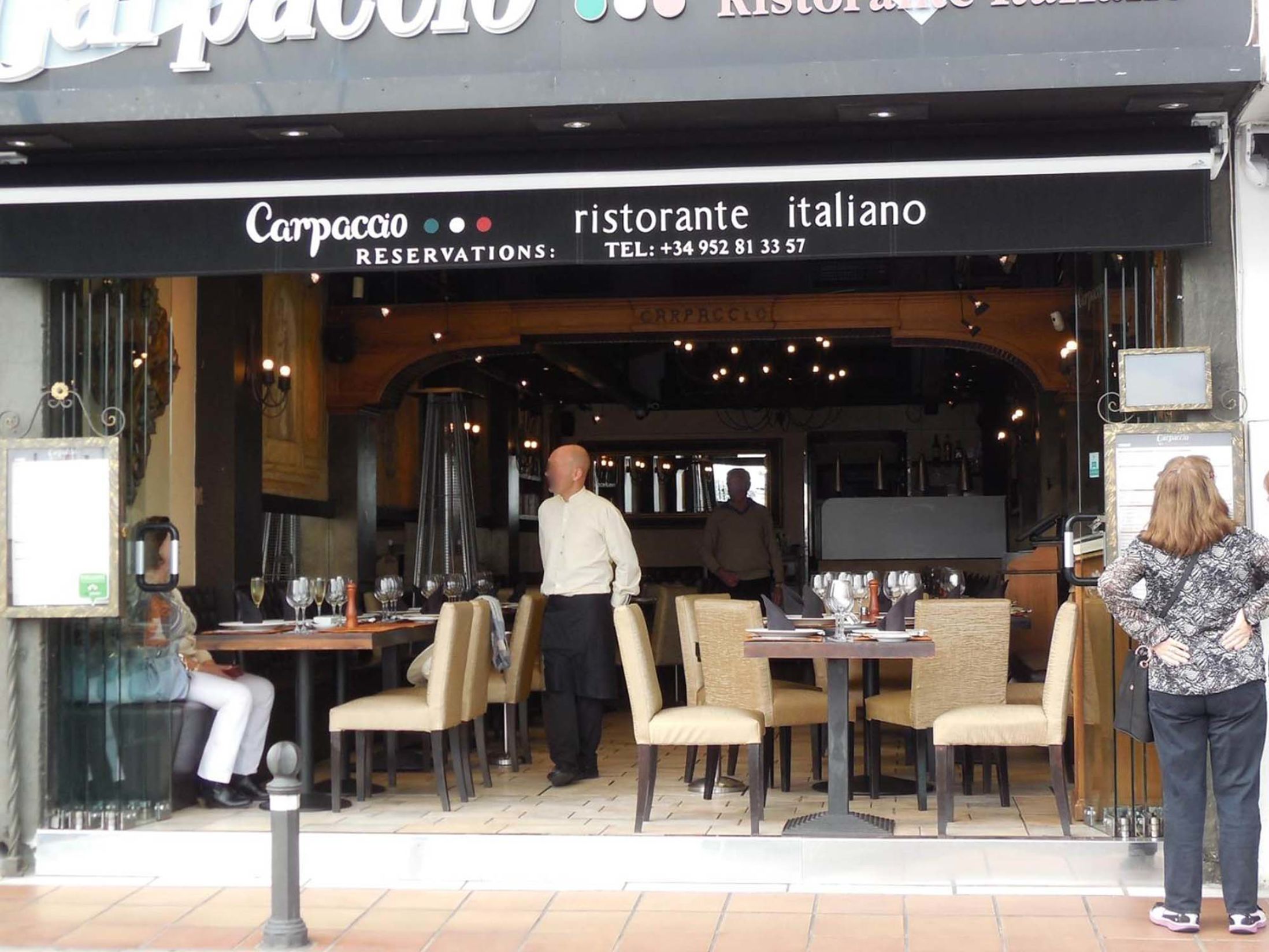 Best Restaurants in Marbella - Restaurante Carpaccio