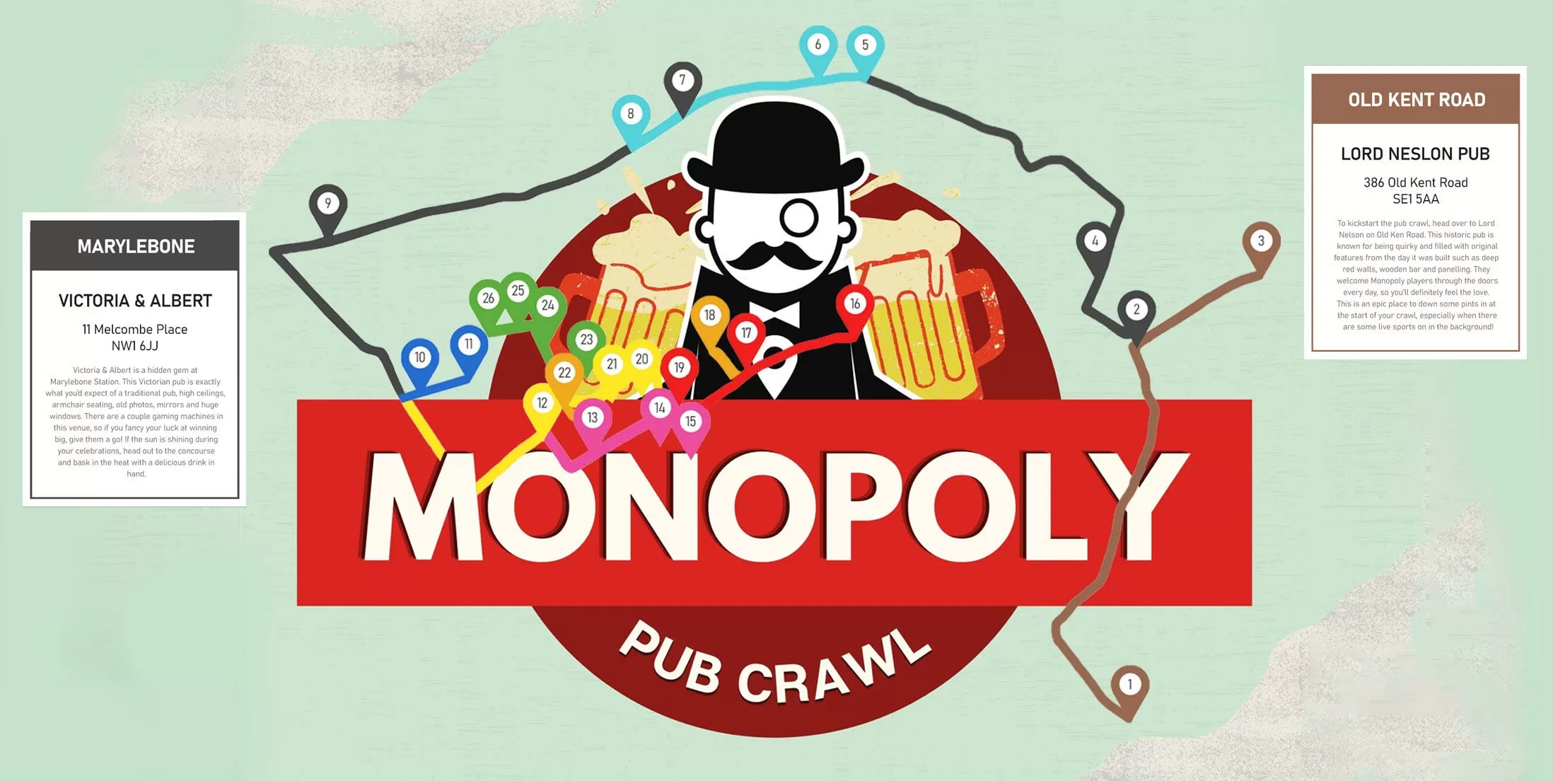Monopoly Pub Crawl