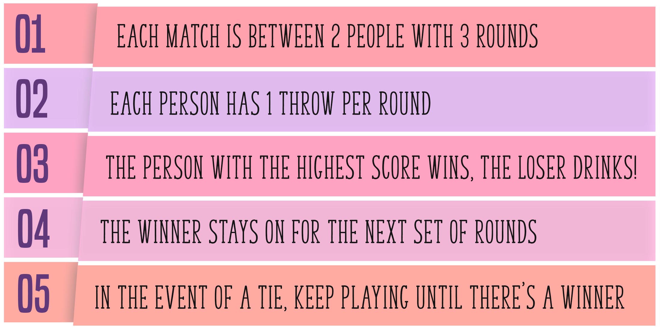 The Bra Pong Game Rules