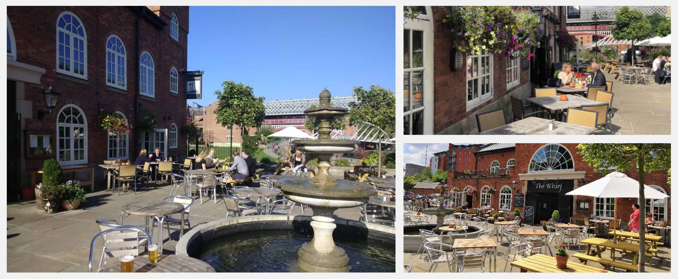 Best Beer Gardens in Manchester - The Wharf