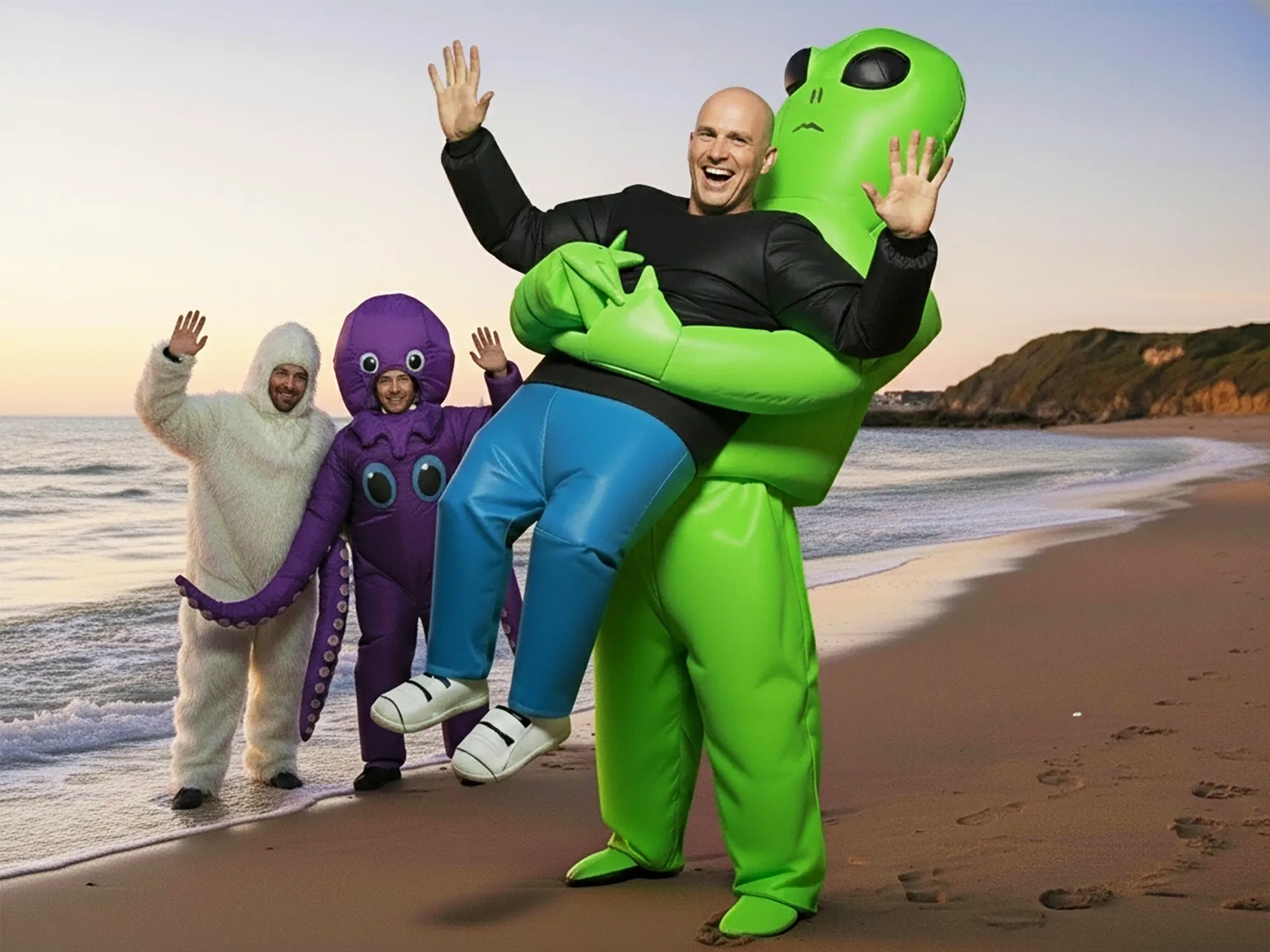 Inflatable Alien Costume - Amazon