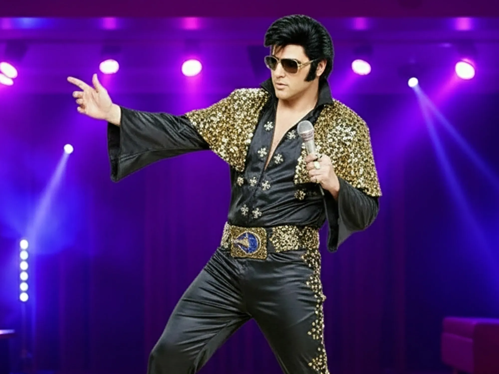Elvis Fancy Dress Costume - Amazon