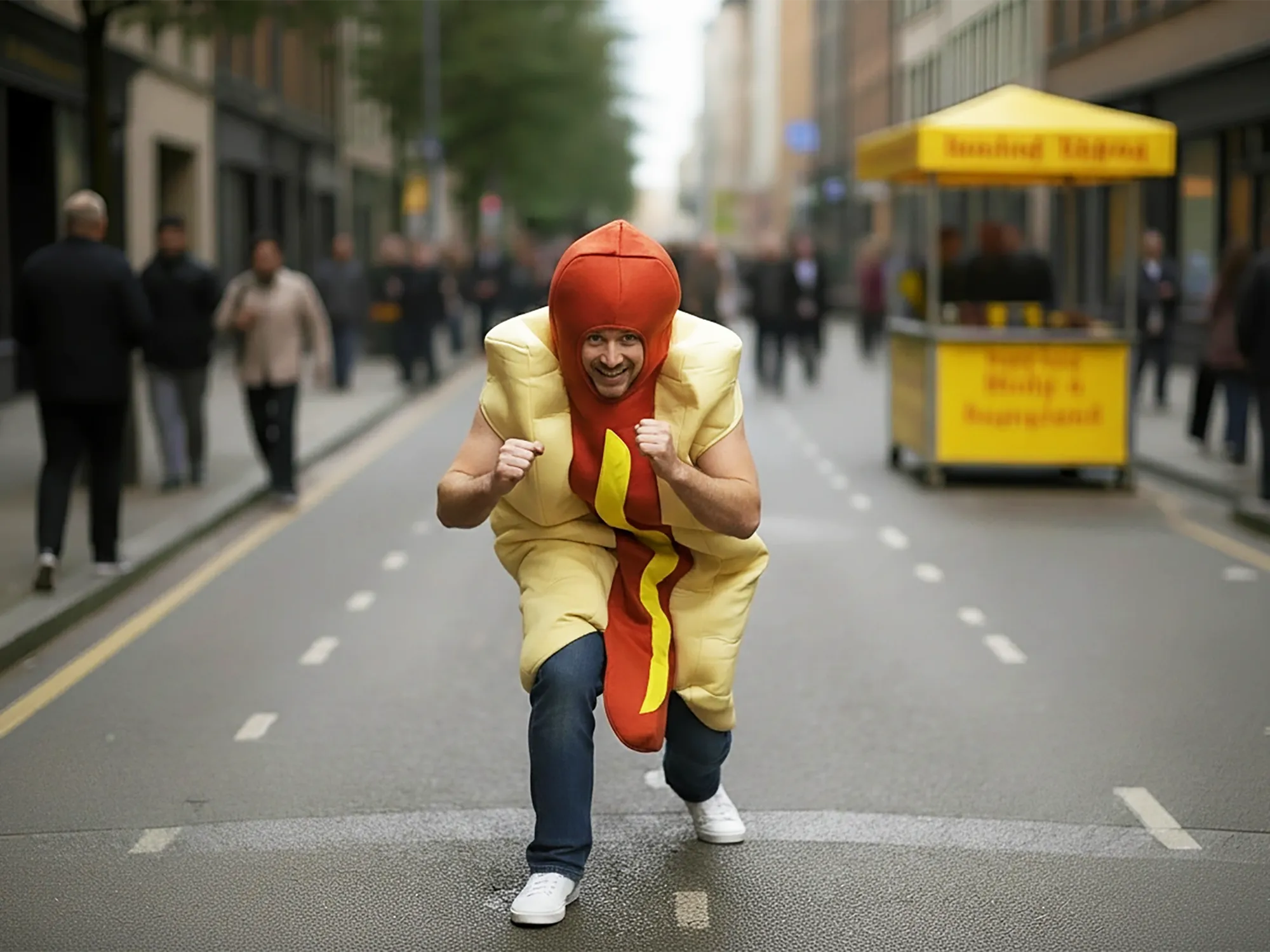 Giant Hot Dog Costume - Amazon