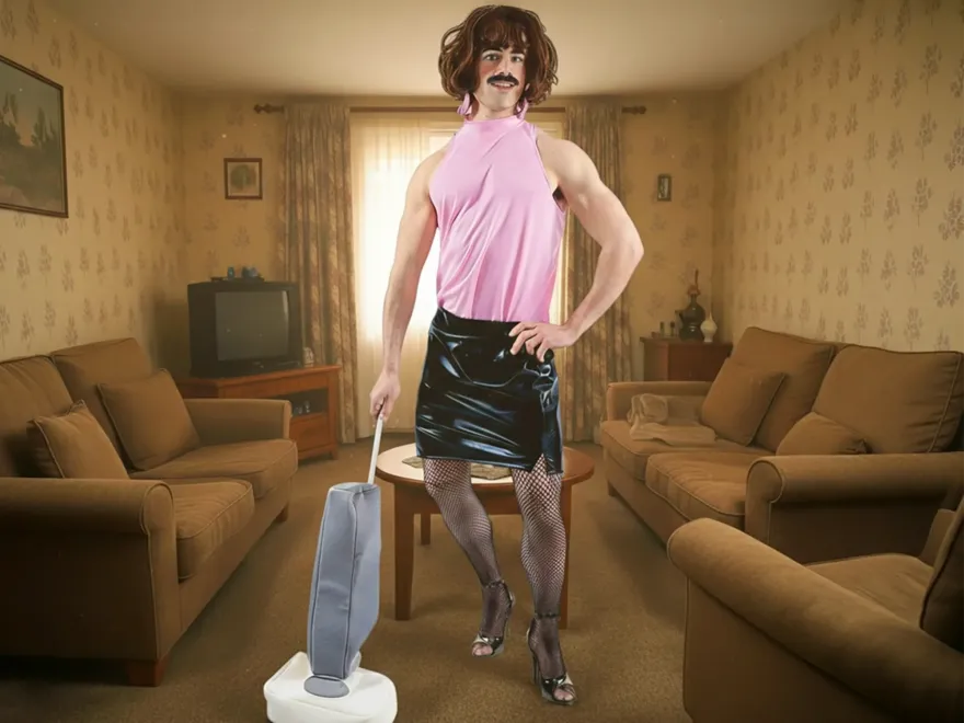 Rock Star Housewife Fancy Dress Costume - Amazon