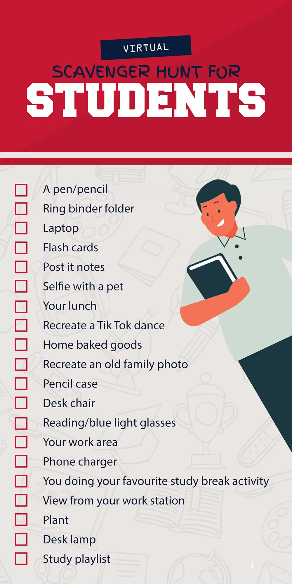 Virtual Scavenger Hunt for Students Virtual Scavenger Hunt for Students