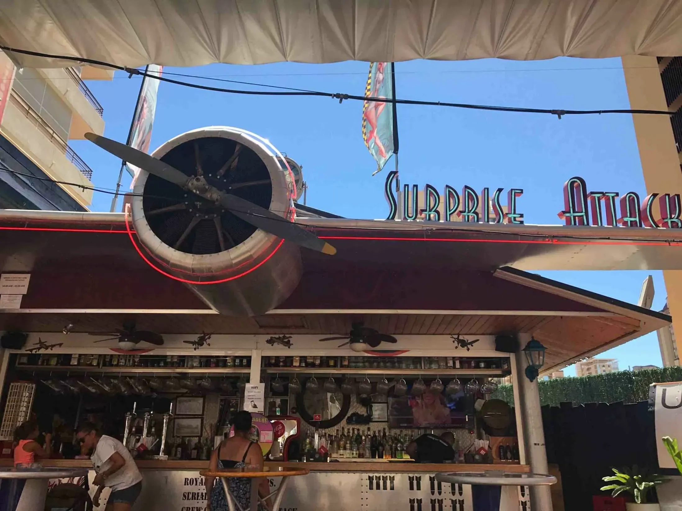 Surprise Attack Bar - Best Bars in Benidorm