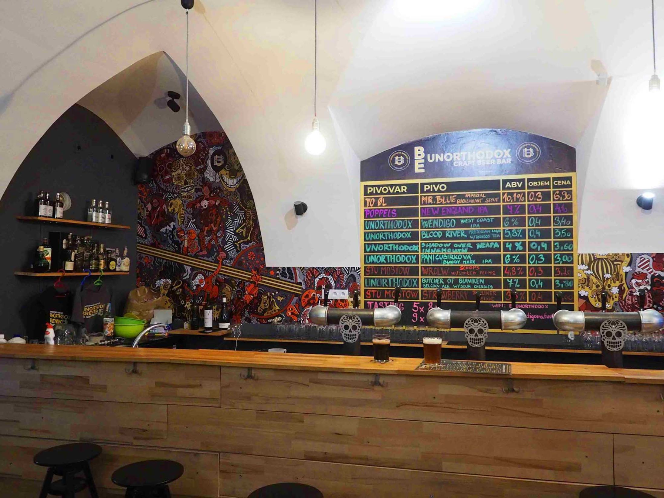 Be Unorthodox Craft Beer Bar - Best Bars in Bratislava